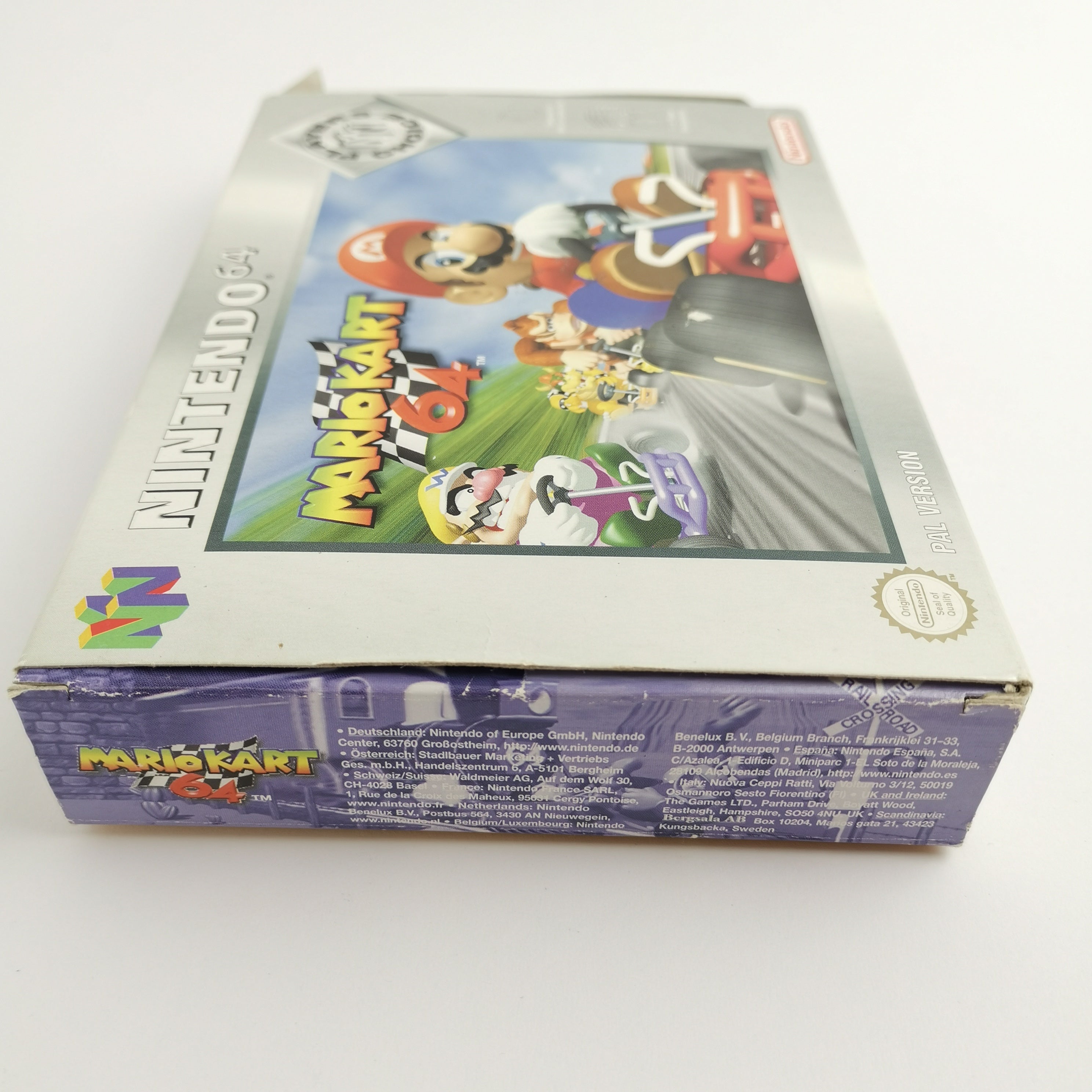 Nintendo 64 Spiel – Mario Kart 64 OVP Players Choice PAL