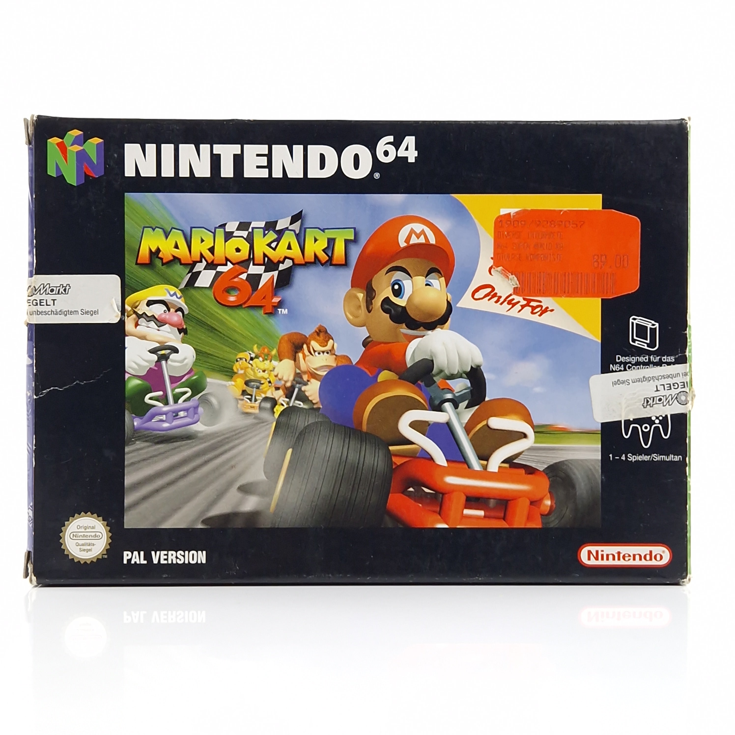 Nintendo 64 Spiel – Mario Kart 64 PAL NNOE OVP CIB