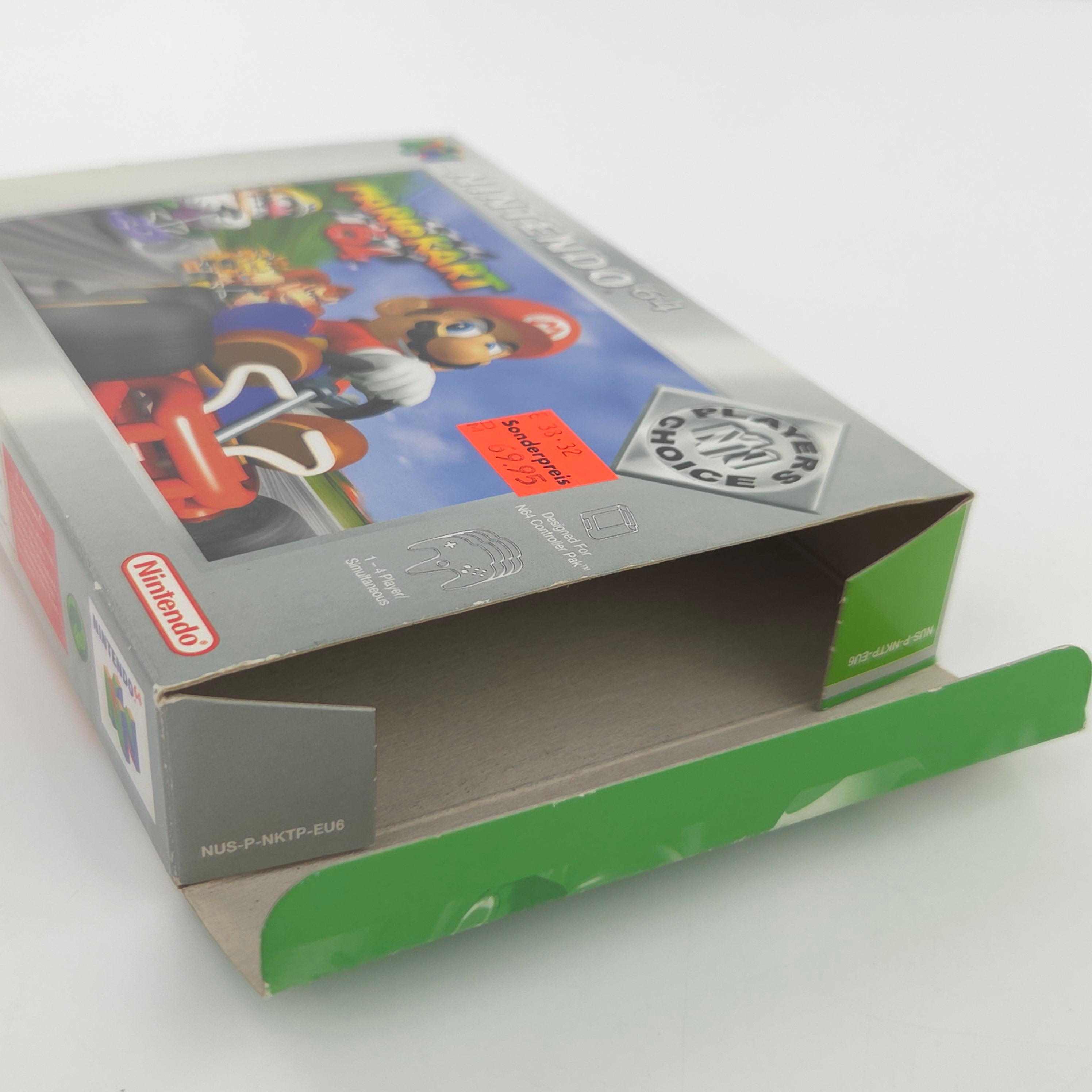 Nintendo 64 Spiel Mario Kart 64 Players Choice OVP PAL
