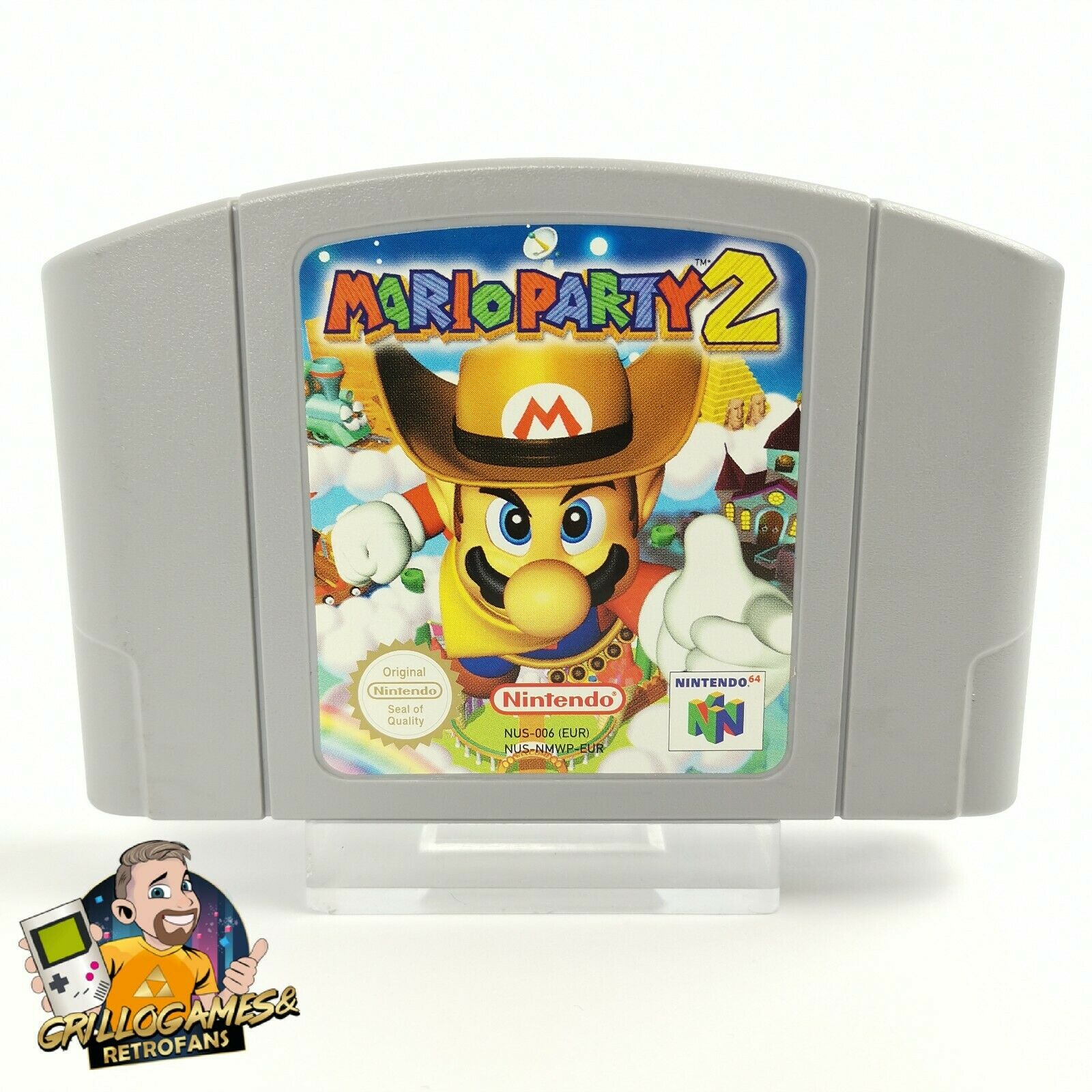 Nintendo 64 Spiel – Mario Party 2 N64 PAL Modul