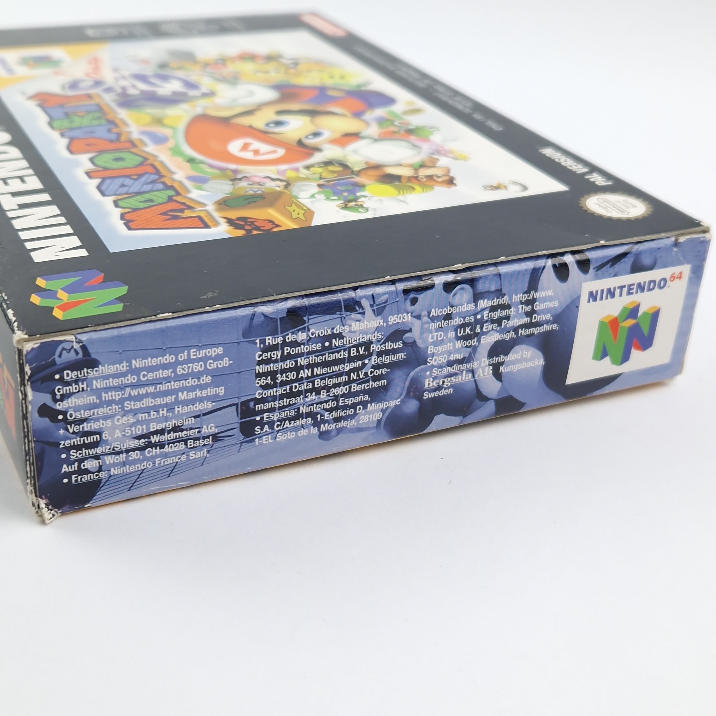 Nintendo 64 Spiel – Mario Party Modul Anleitung OVP PAL