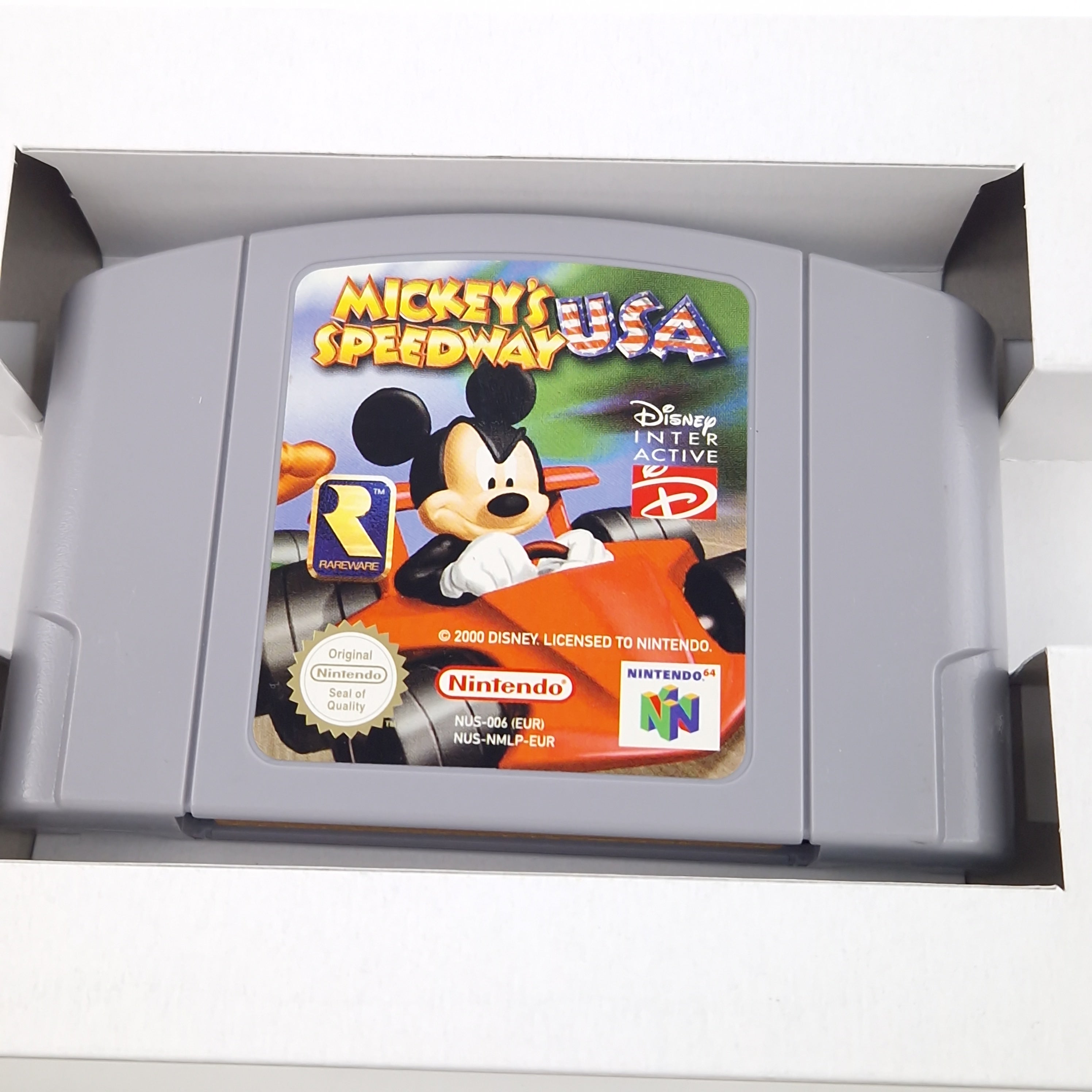 Nintendo 64 Spiel – Mickeys Speedway USA N64 OVP PAL
