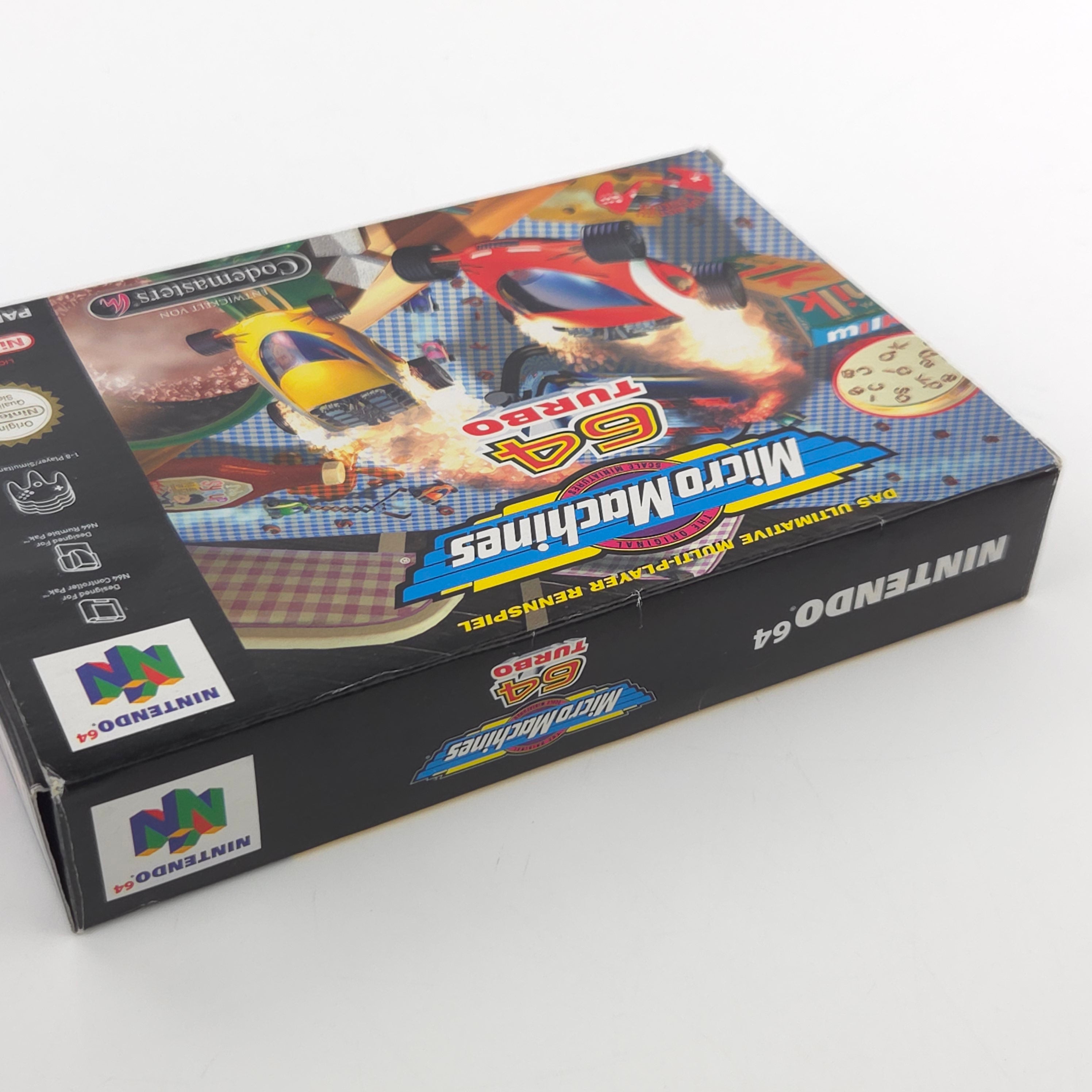 Nintendo 64 Spiel Micro Machines 64 Turbo N64 OVP PAL