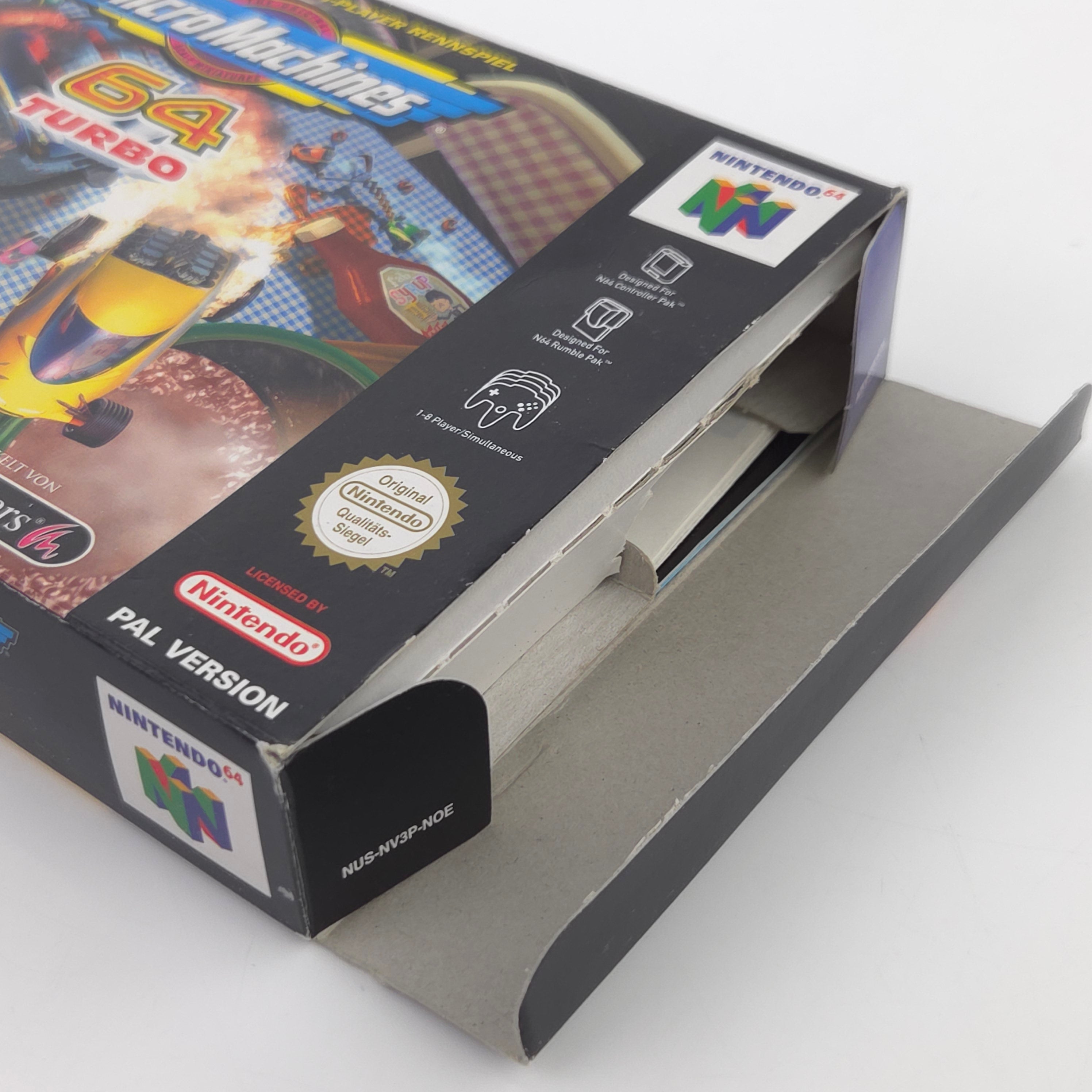 Nintendo 64 Spiel Micro Machines 64 Turbo N64 OVP PAL