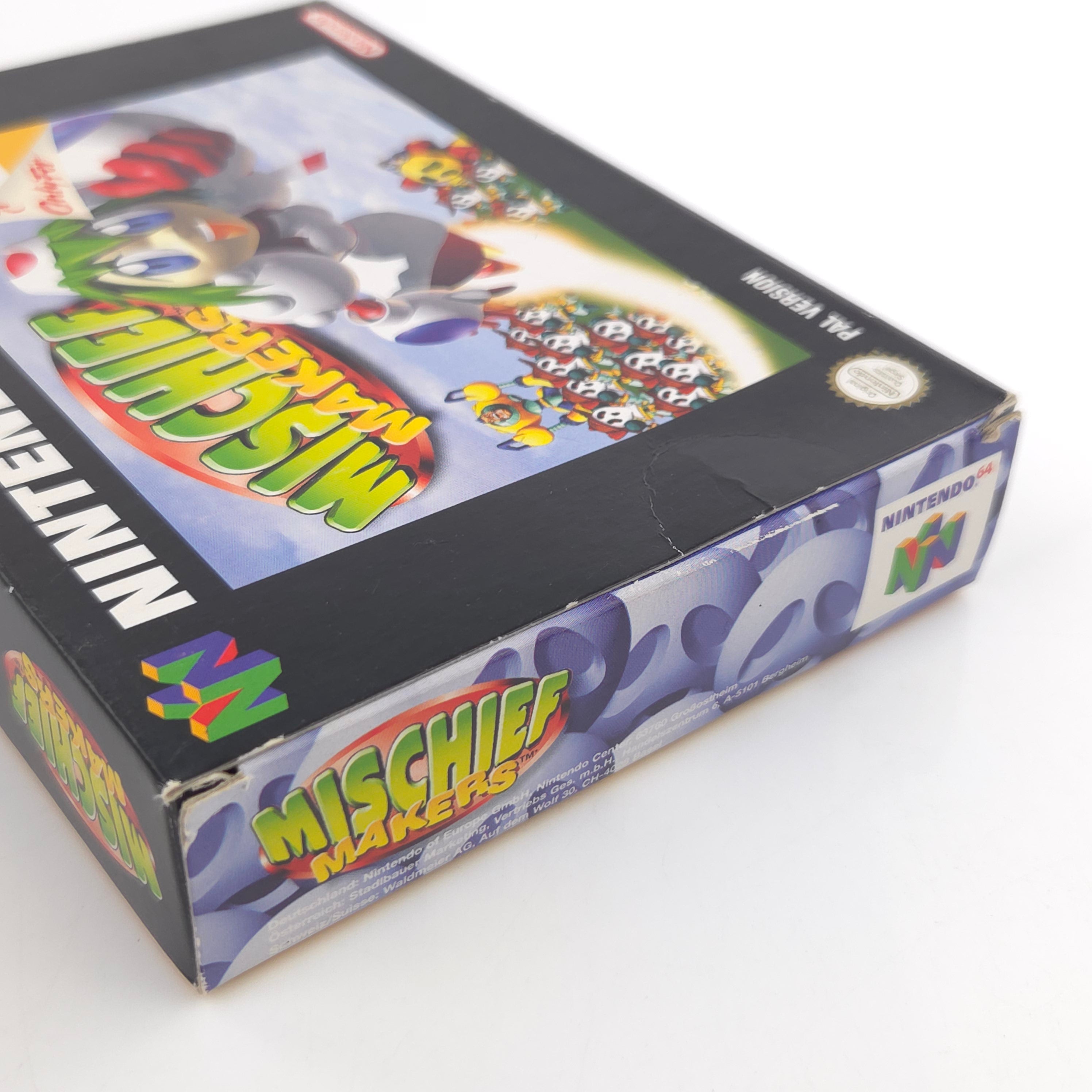 Nintendo 64 Spiel – Mischief Makers (OVP PAL DE)