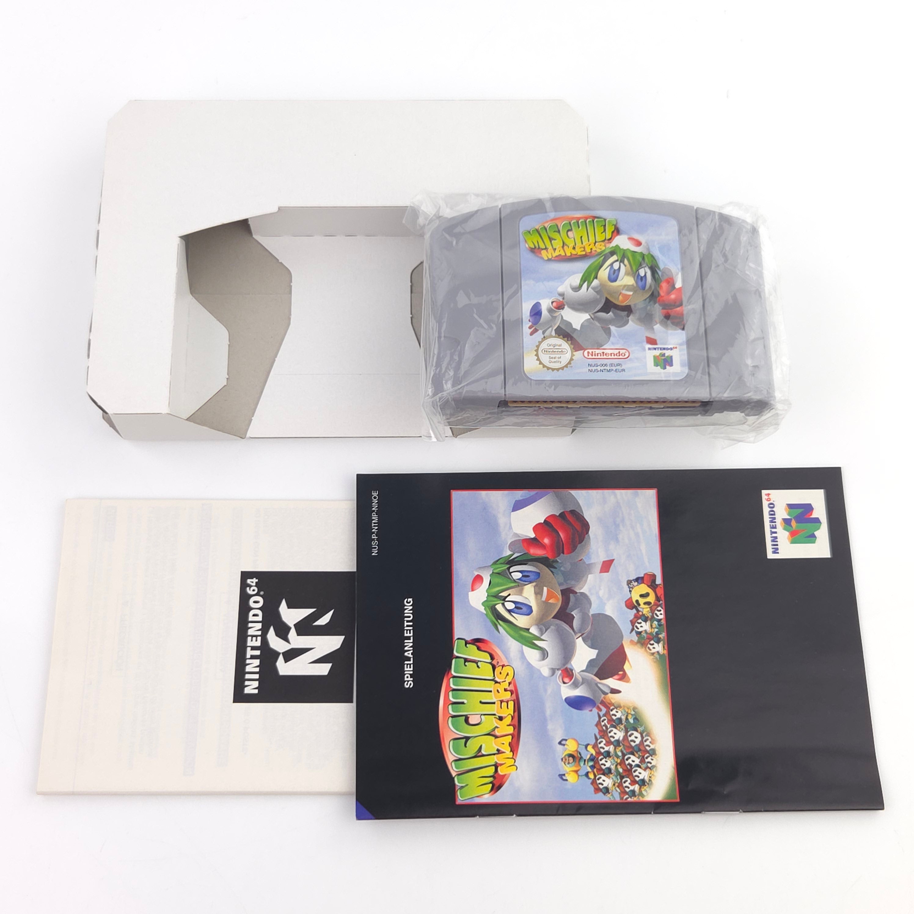 Nintendo 64 Spiel – Mischief Makers (OVP PAL DE)