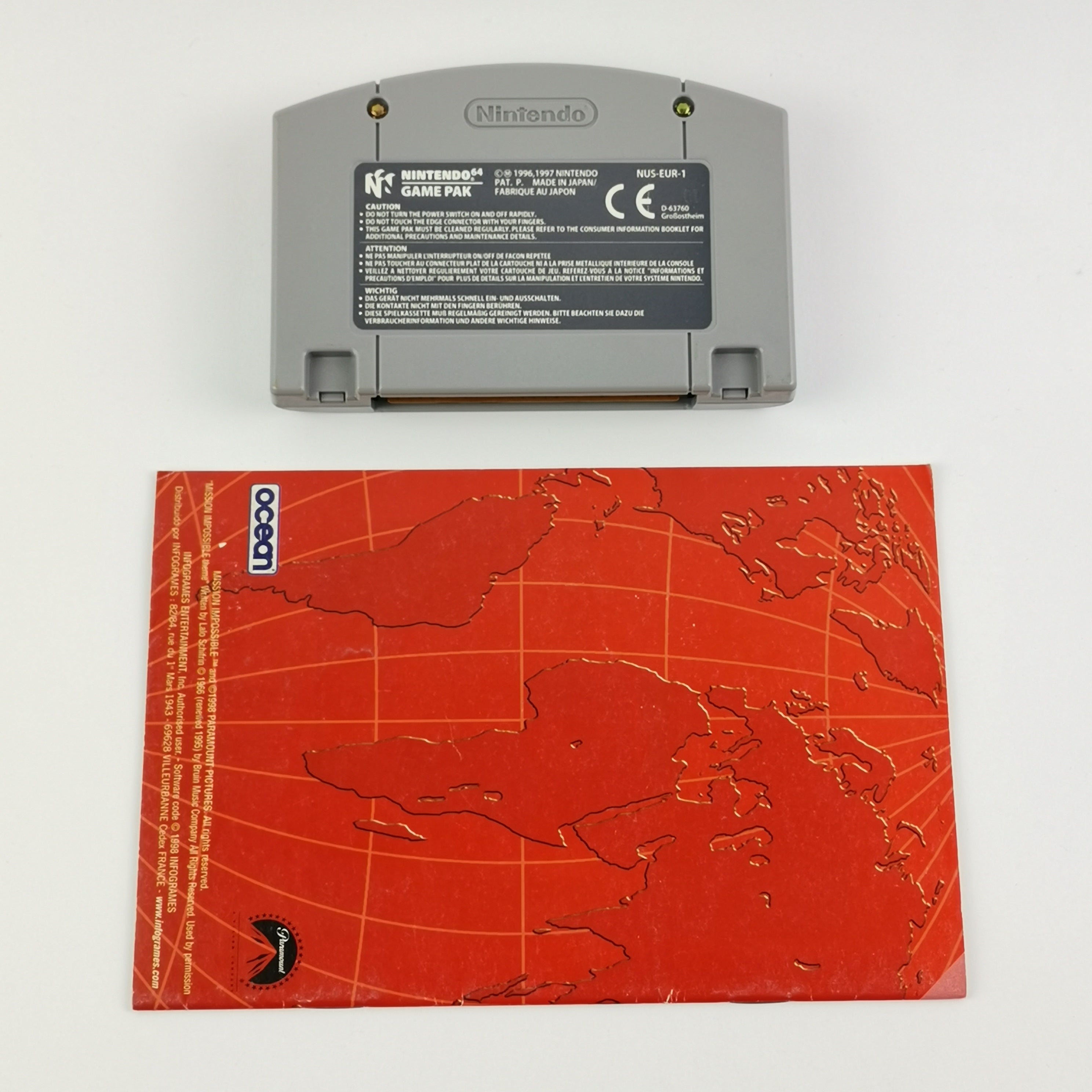 Nintendo 64 Spiel – Mission Impossible (N64 PAL ESP)