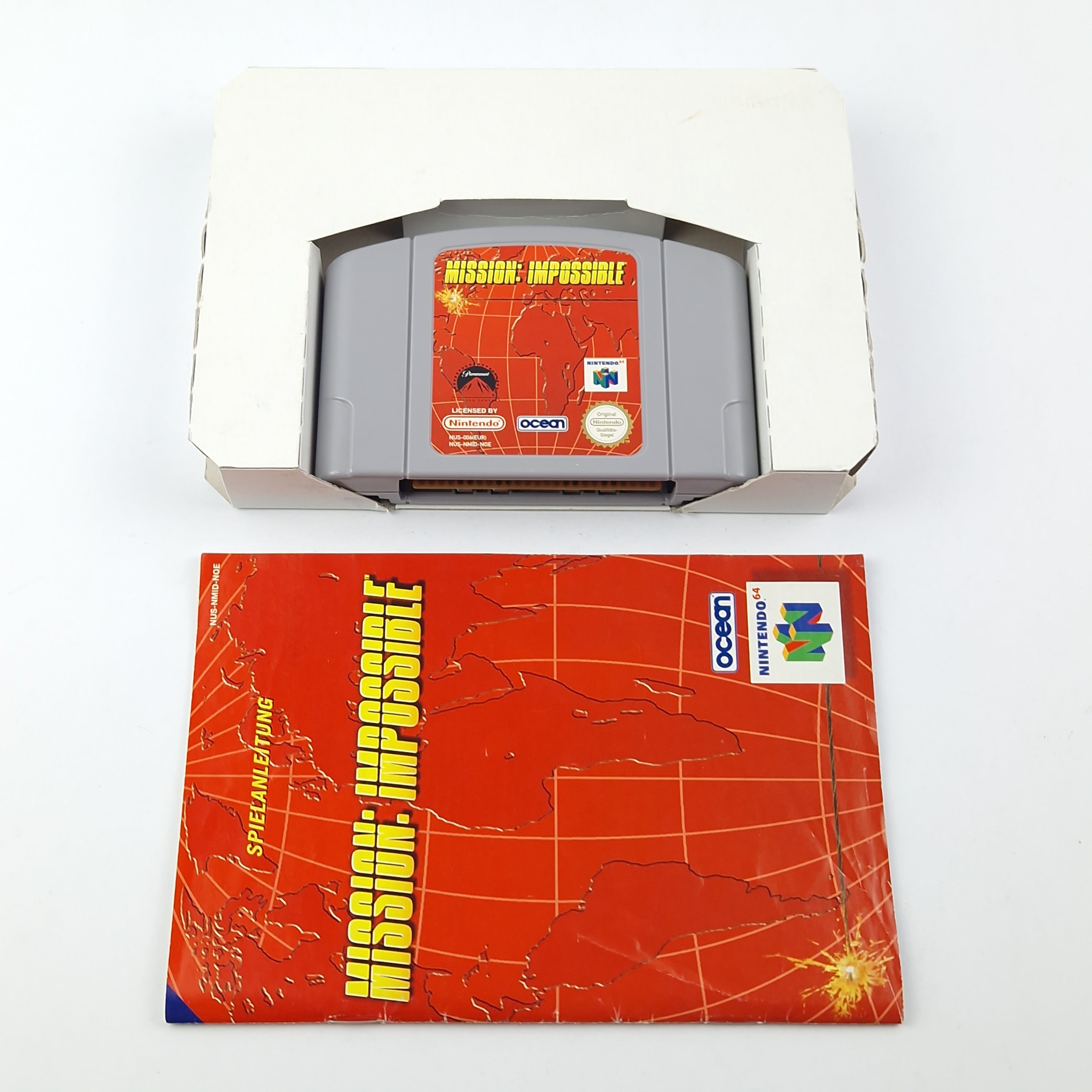 Nintendo 64 Spiel: Mission Impossible - Modul Anleitung OVP / N64 PAL