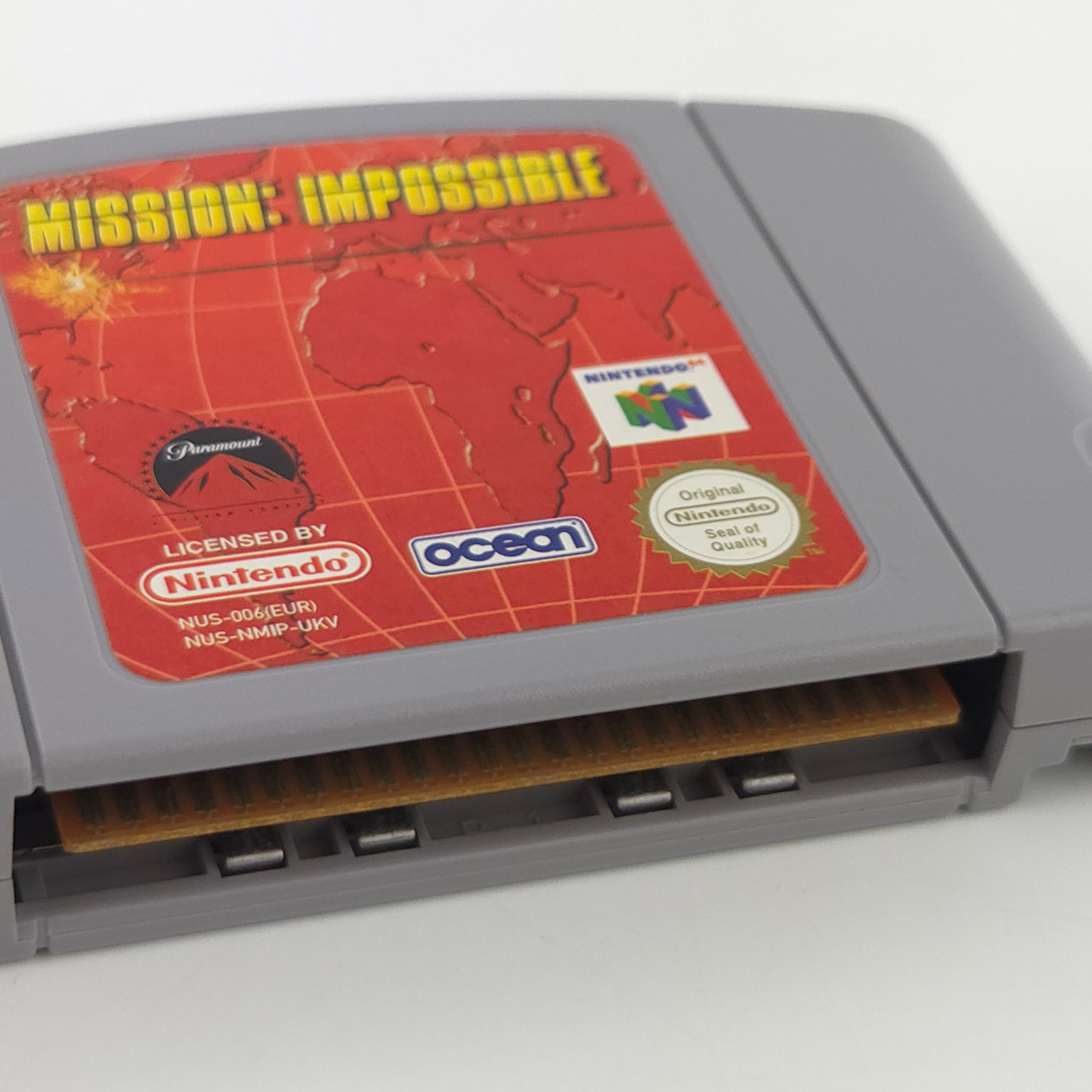 Nintendo 64 Spiel Mission Impossible PAL UKV