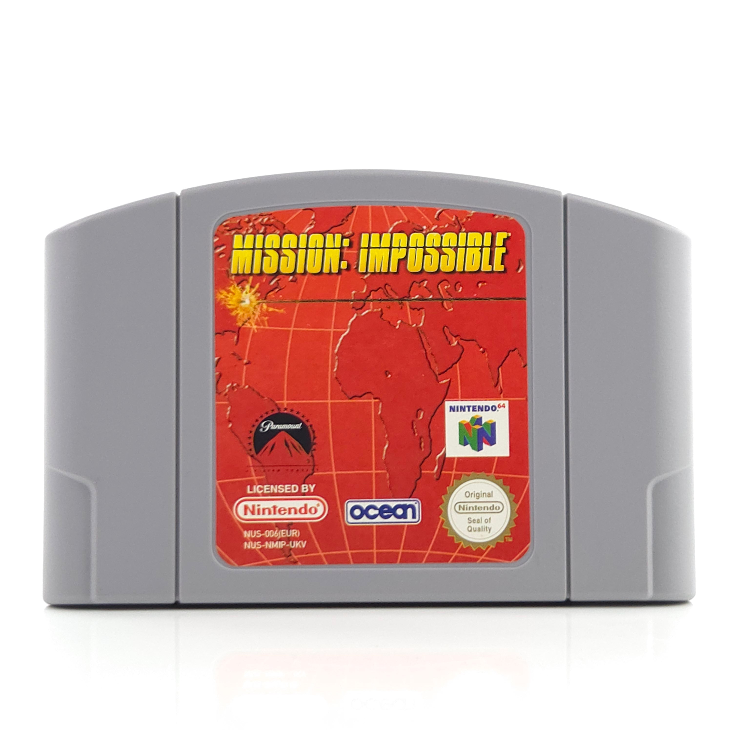 Nintendo 64 Spiel Mission Impossible PAL UKV
