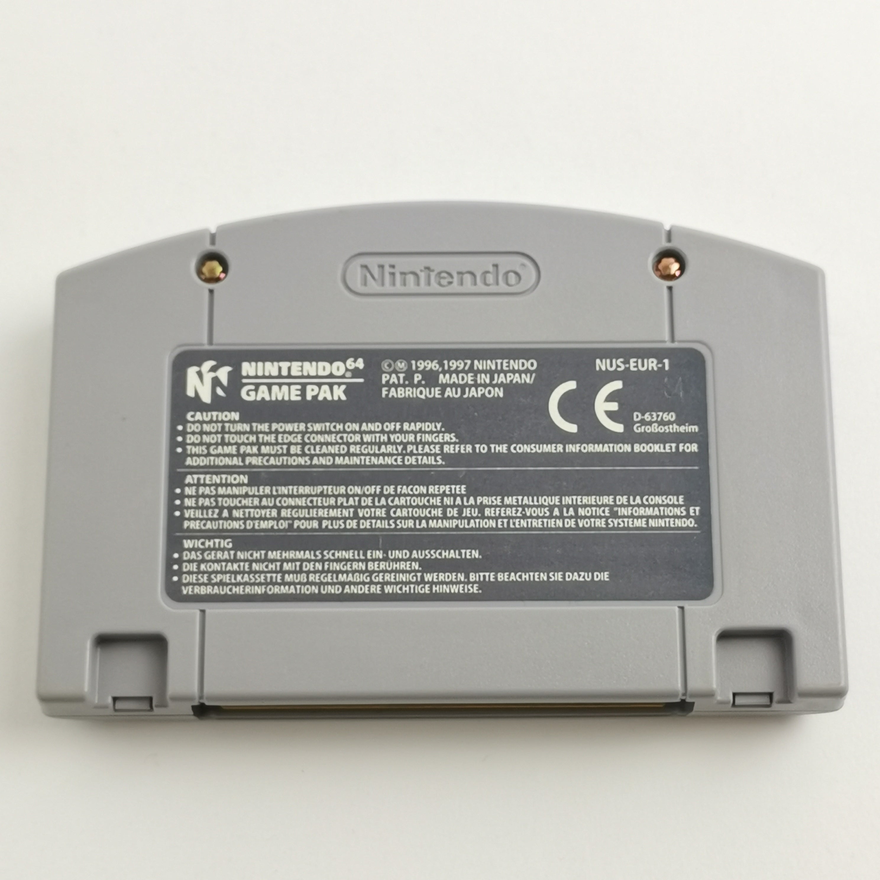 Nintendo 64 Spiel – Mission Impossible Modul PAL NOE