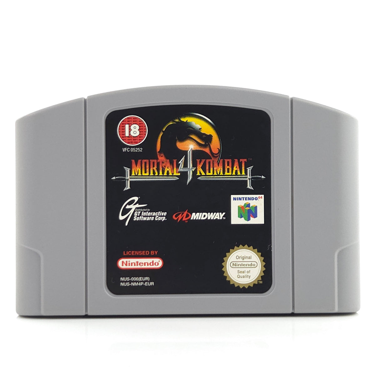 Nintendo 64 Spiel Mortal Kombat 4 PAL USK18