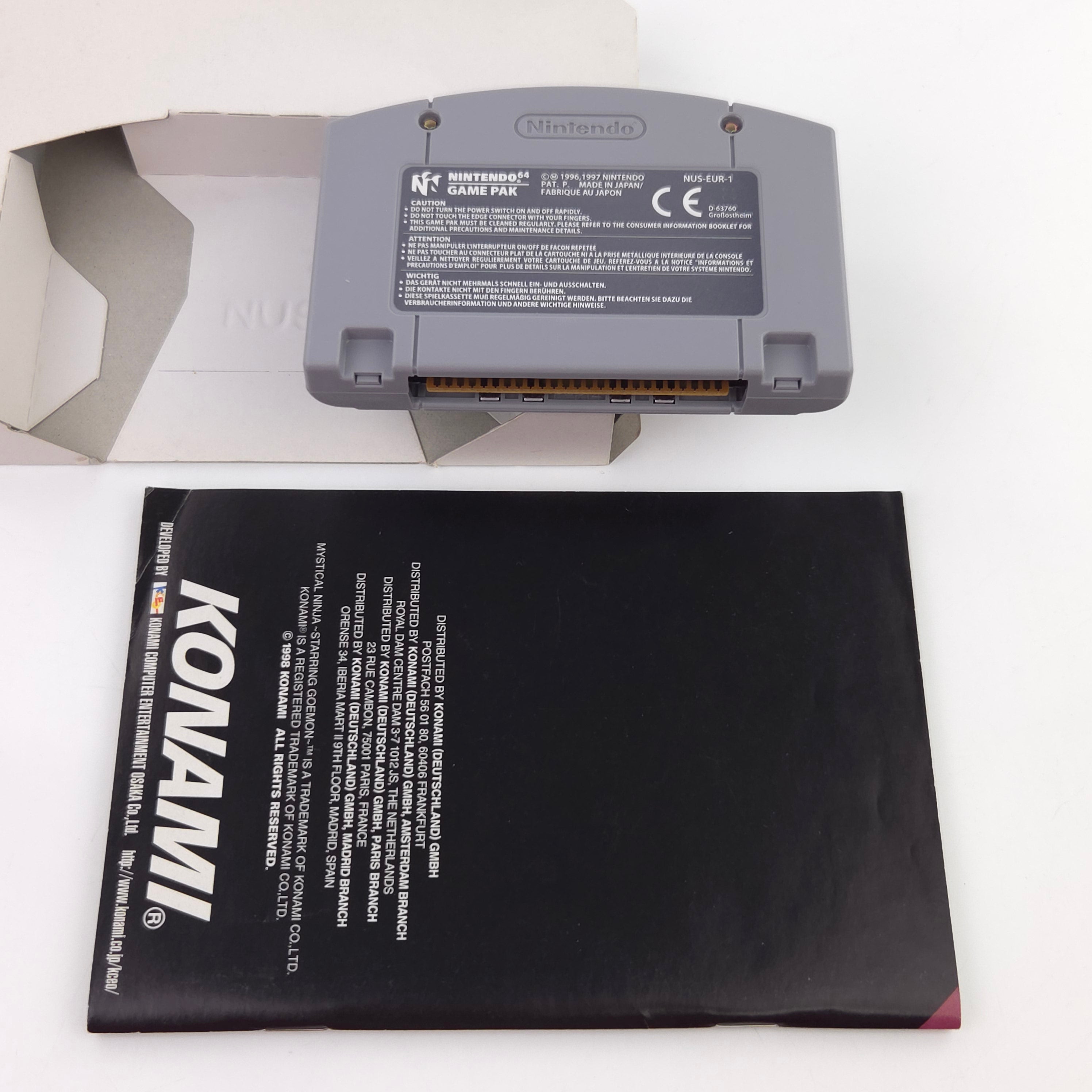 Nintendo 64 Spiel – Mystical Ninja Goemon (OVP PAL)