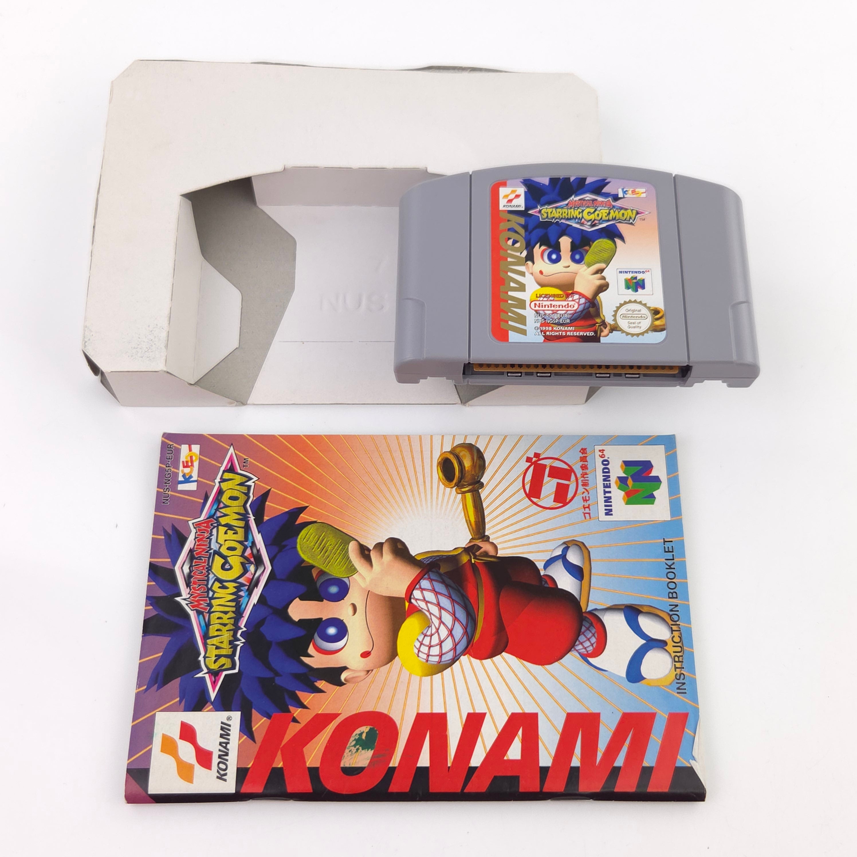 Nintendo 64 Spiel – Mystical Ninja Goemon (OVP PAL)