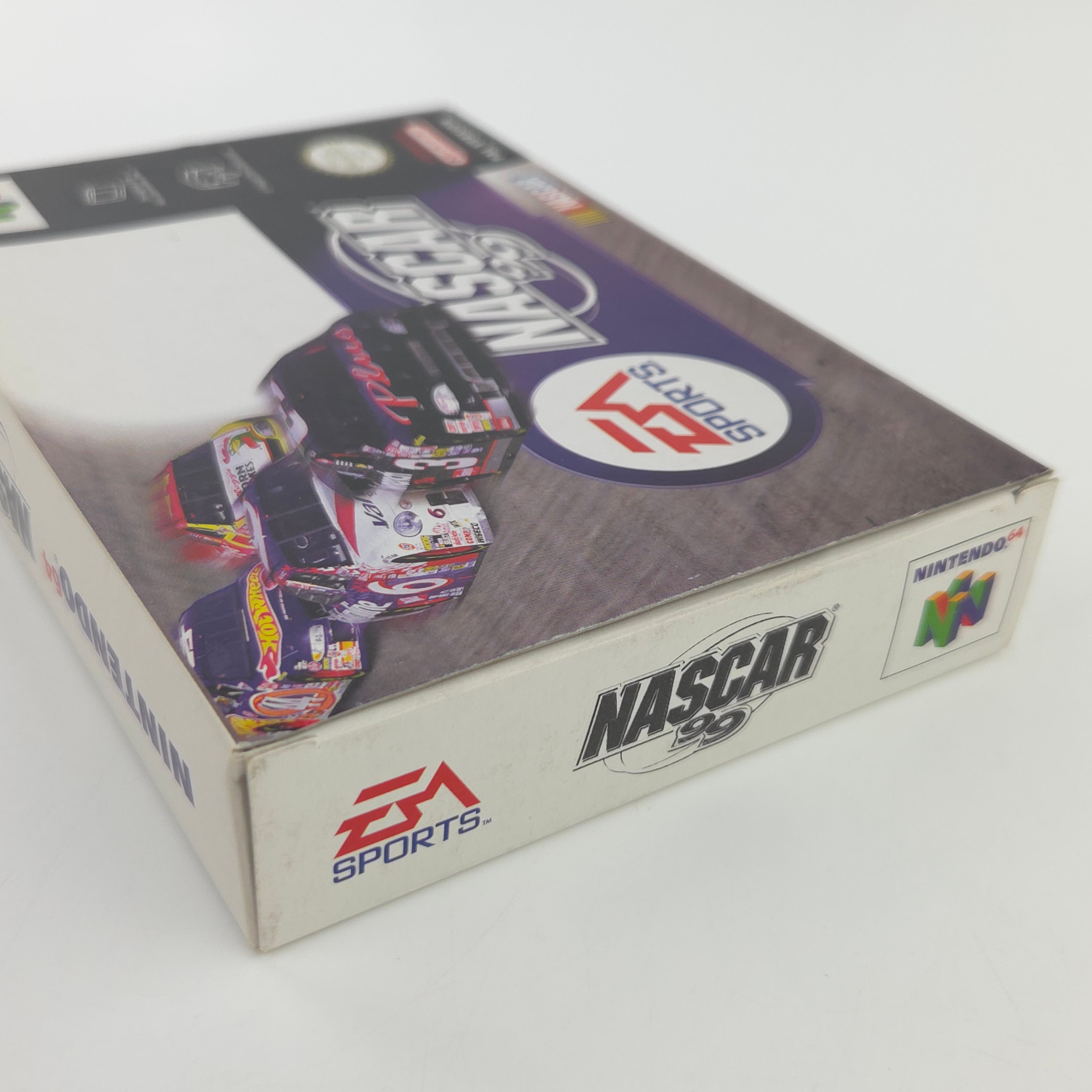Nintendo 64 Spiel Nascar 99 N64 Modul Anleitung OVP PAL