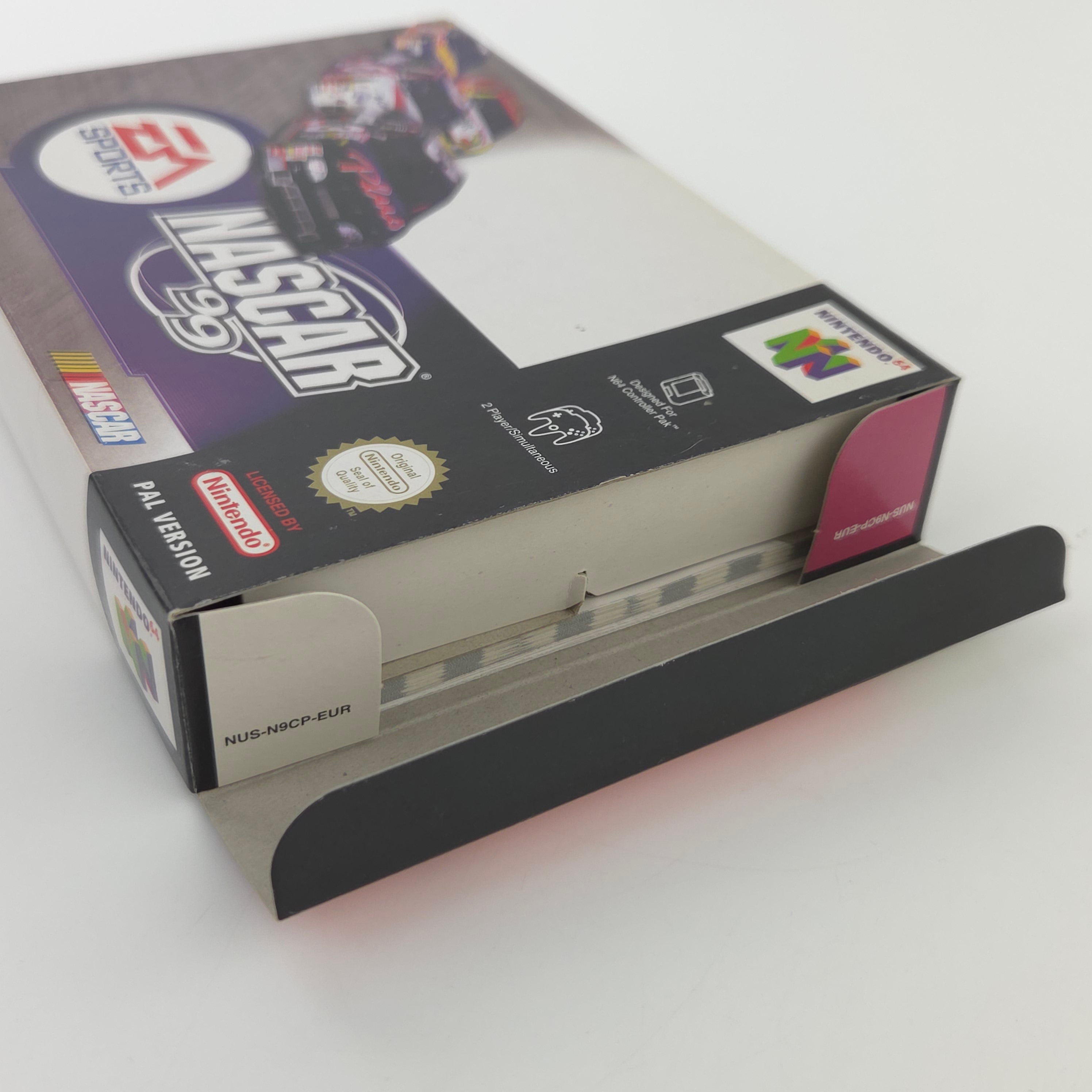 Nintendo 64 Spiel Nascar 99 N64 Modul Anleitung OVP PAL