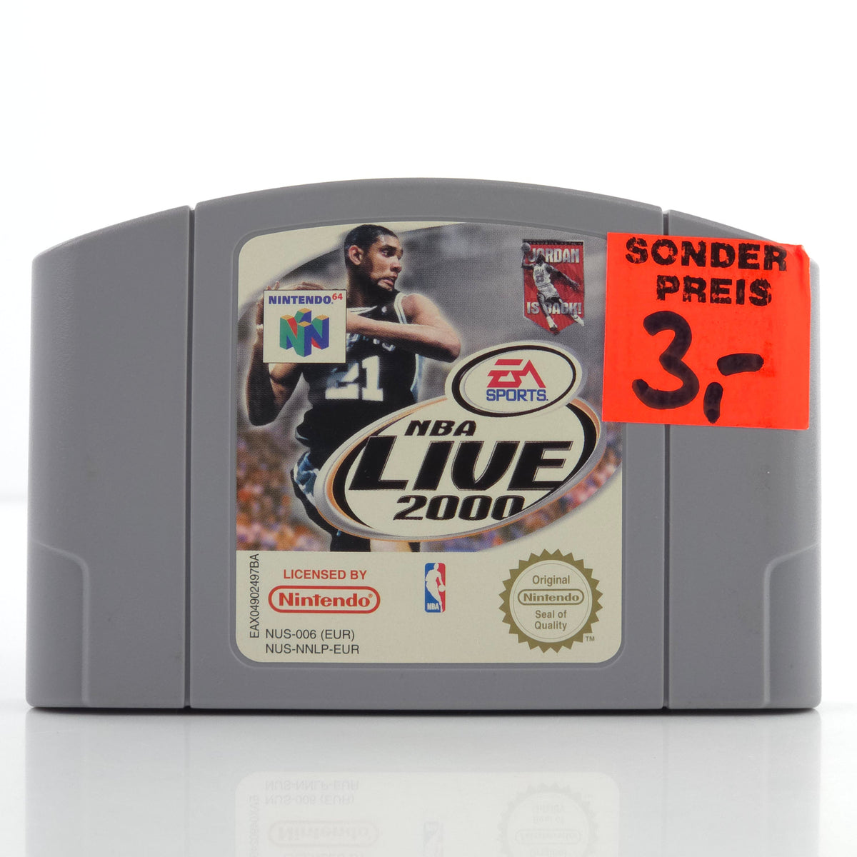 Nintendo 64 Spiel NBA Live 2000 PAL Top Zustand
