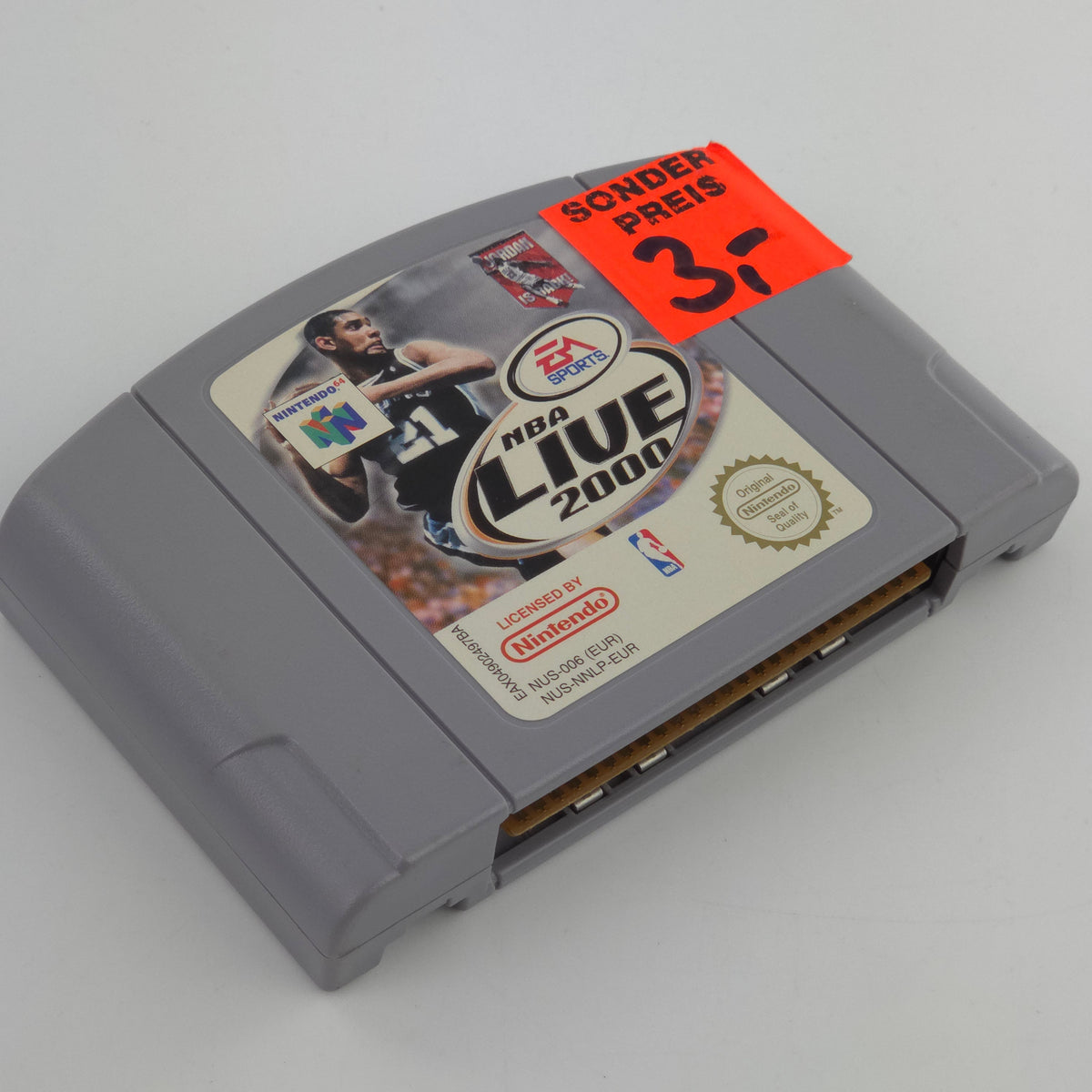 Nintendo 64 Spiel NBA Live 2000 PAL Top Zustand