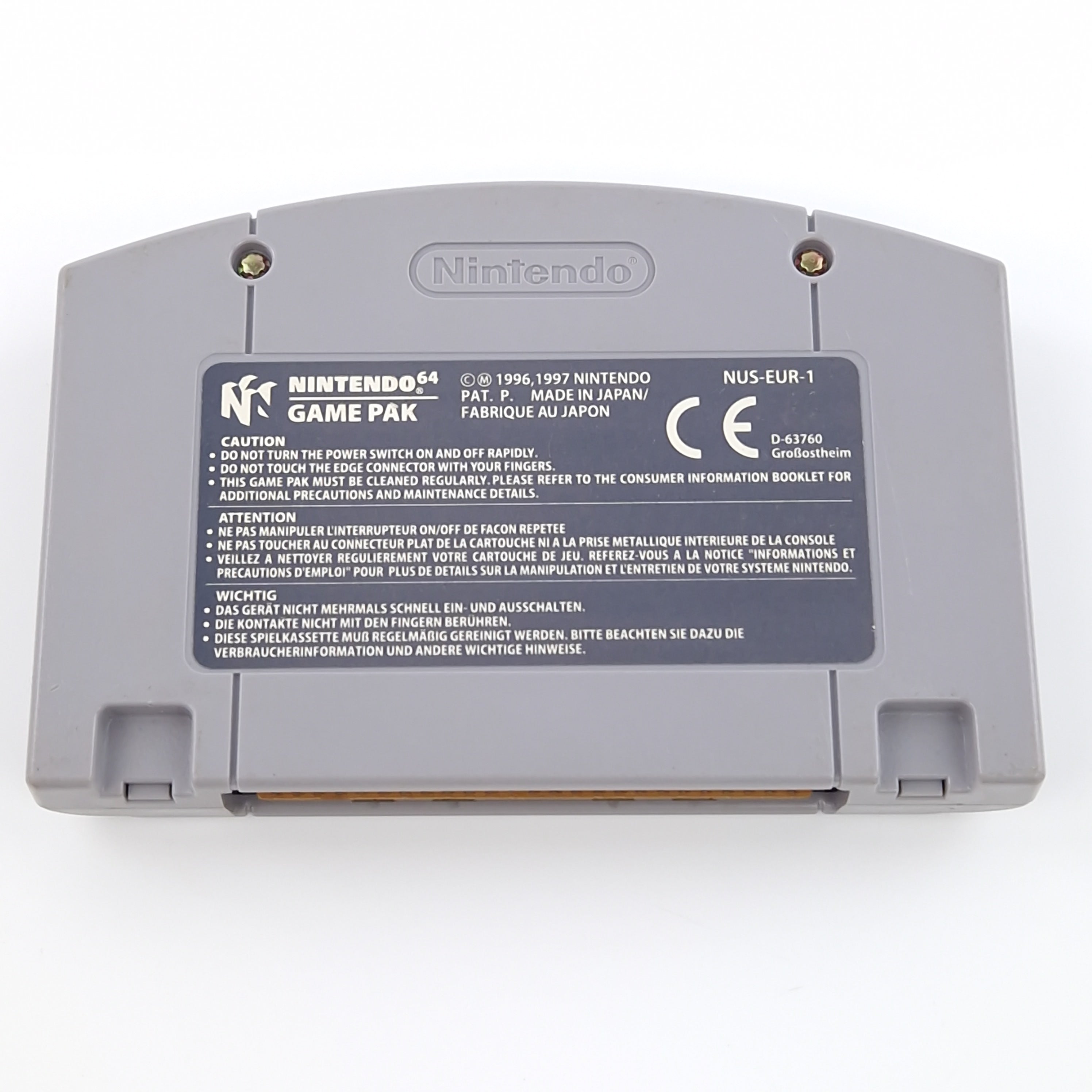 Nintendo 64 Spiel – NHL 99 Icehockey N64 Modul PAL EUR