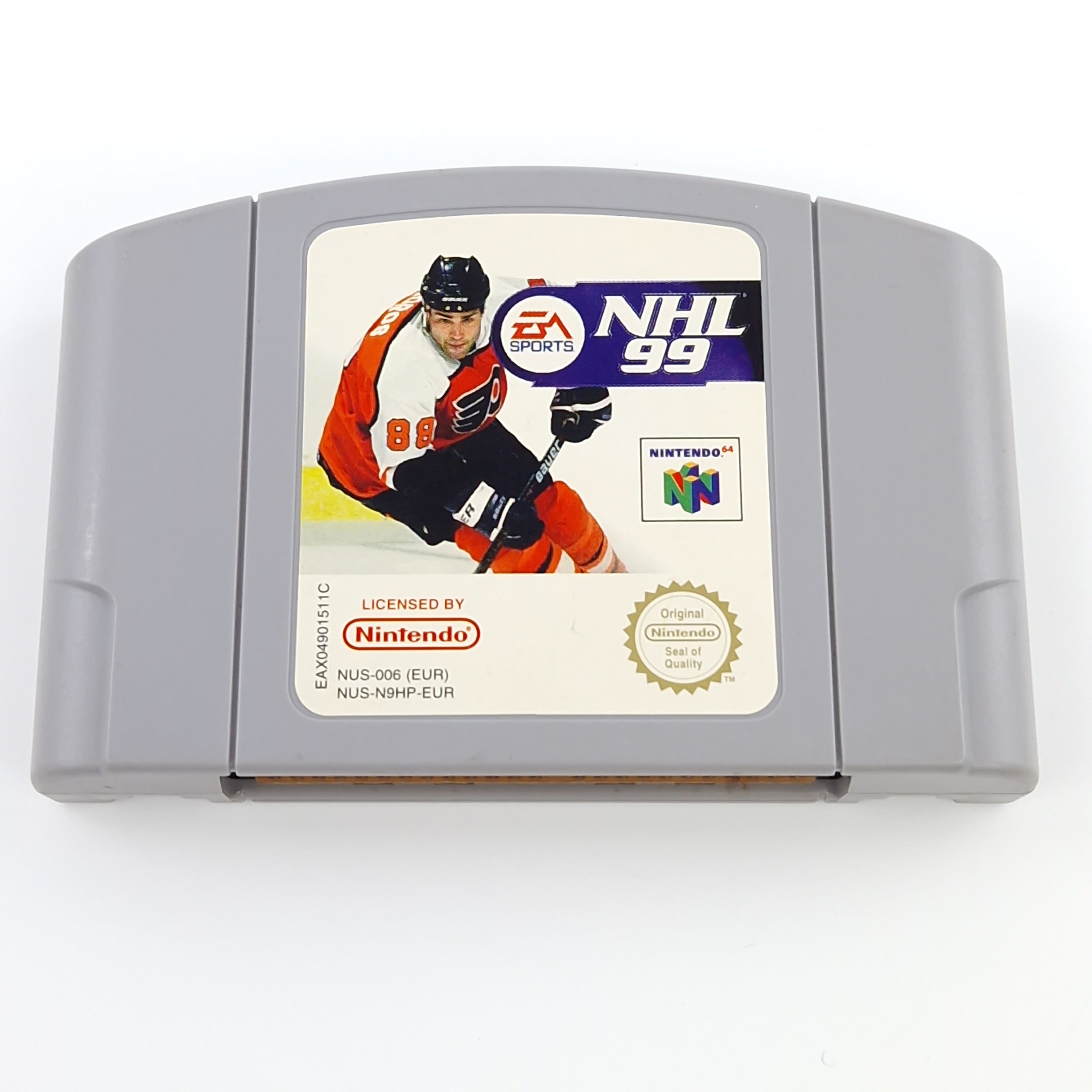 Nintendo 64 Spiel – NHL 99 Icehockey N64 Modul PAL EUR