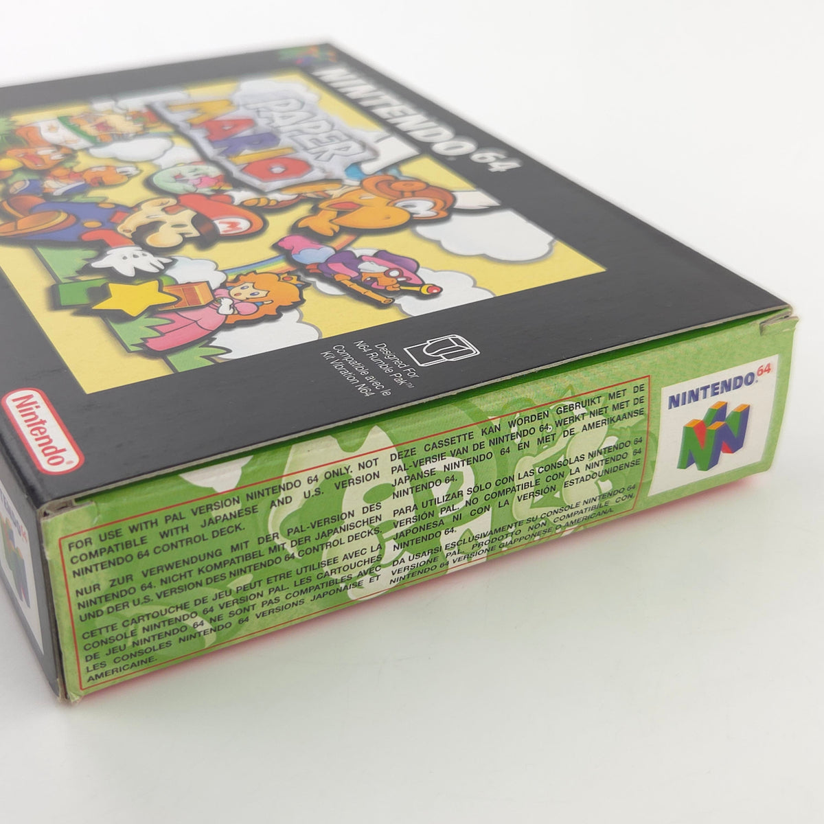 Nintendo 64 Spiel Paper Mario OVP Top Zustand