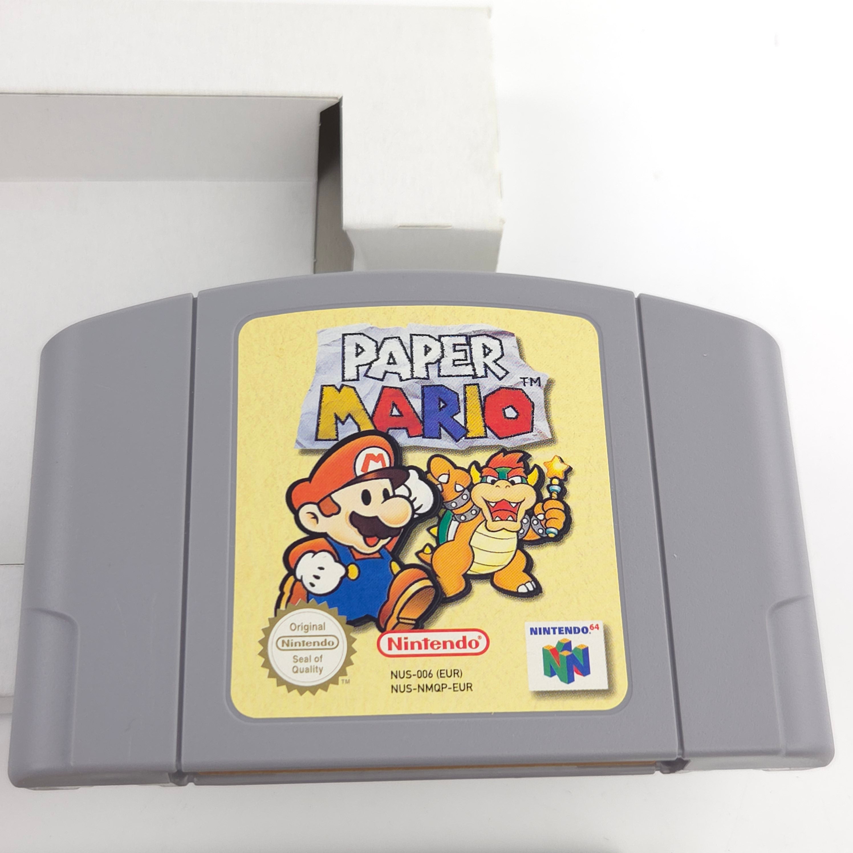Nintendo 64 Spiel – Paper Mario (N64 OVP PAL)