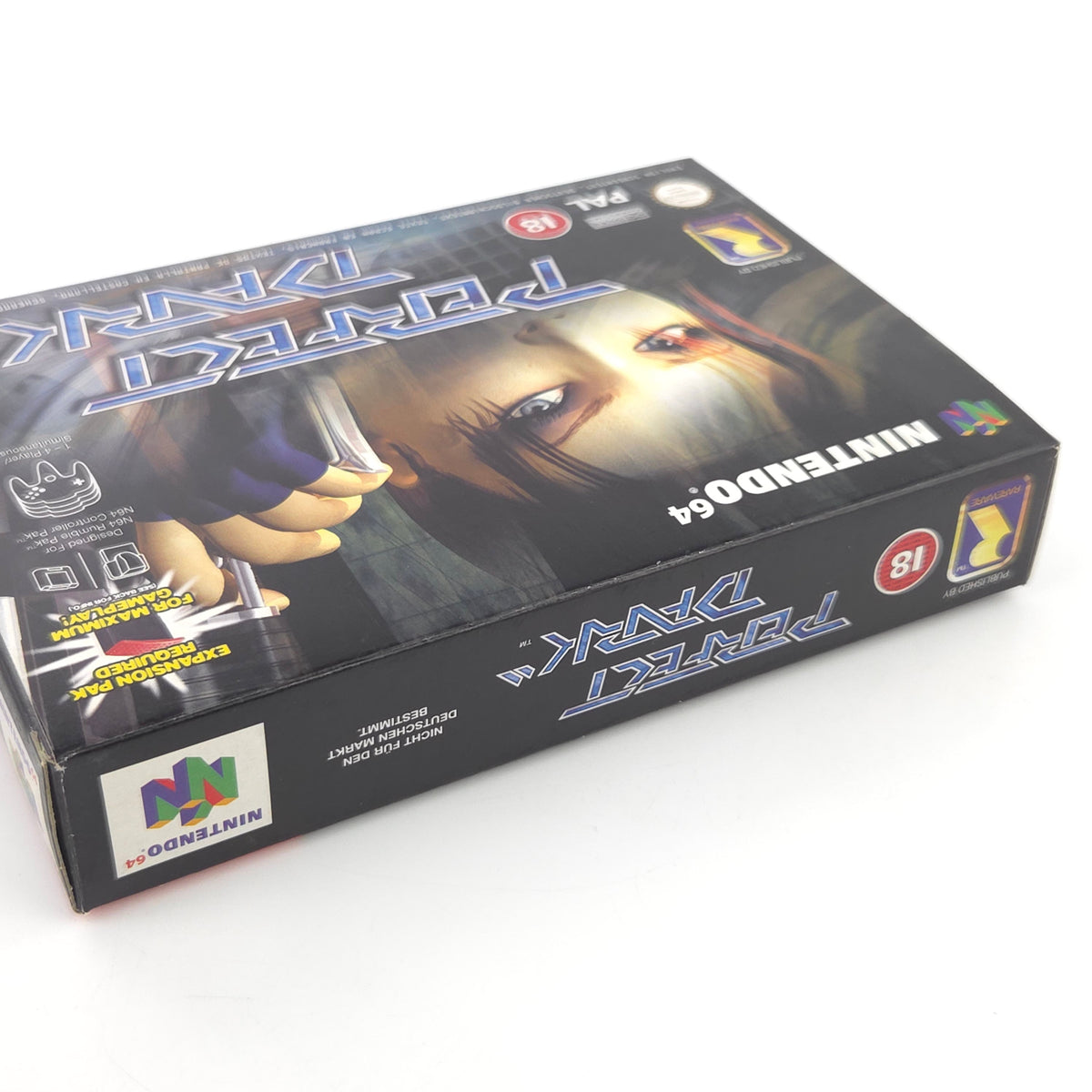 Nintendo 64 Spiel Perfect Dark OVP PAL
