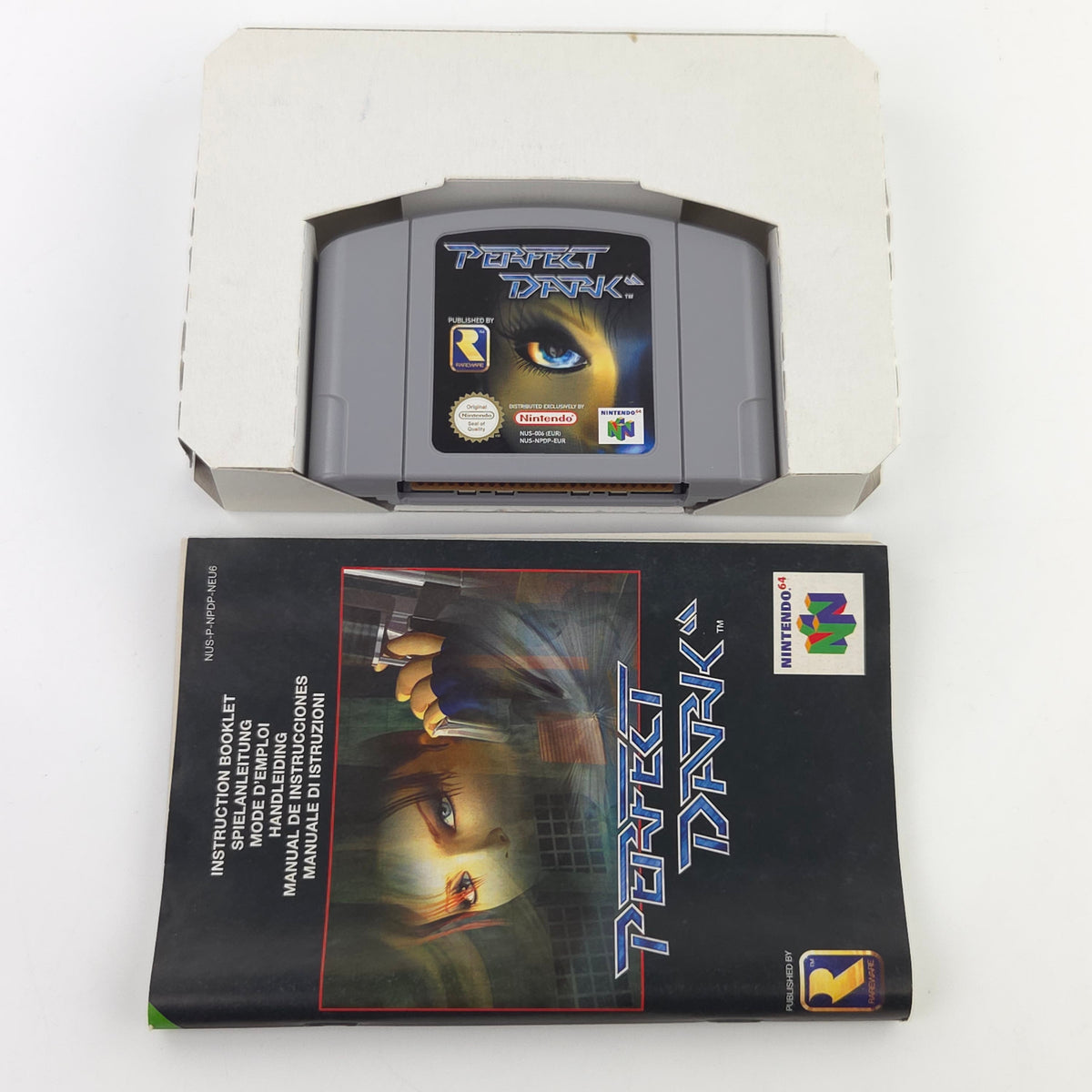 Nintendo 64 Spiel Perfect Dark OVP PAL
