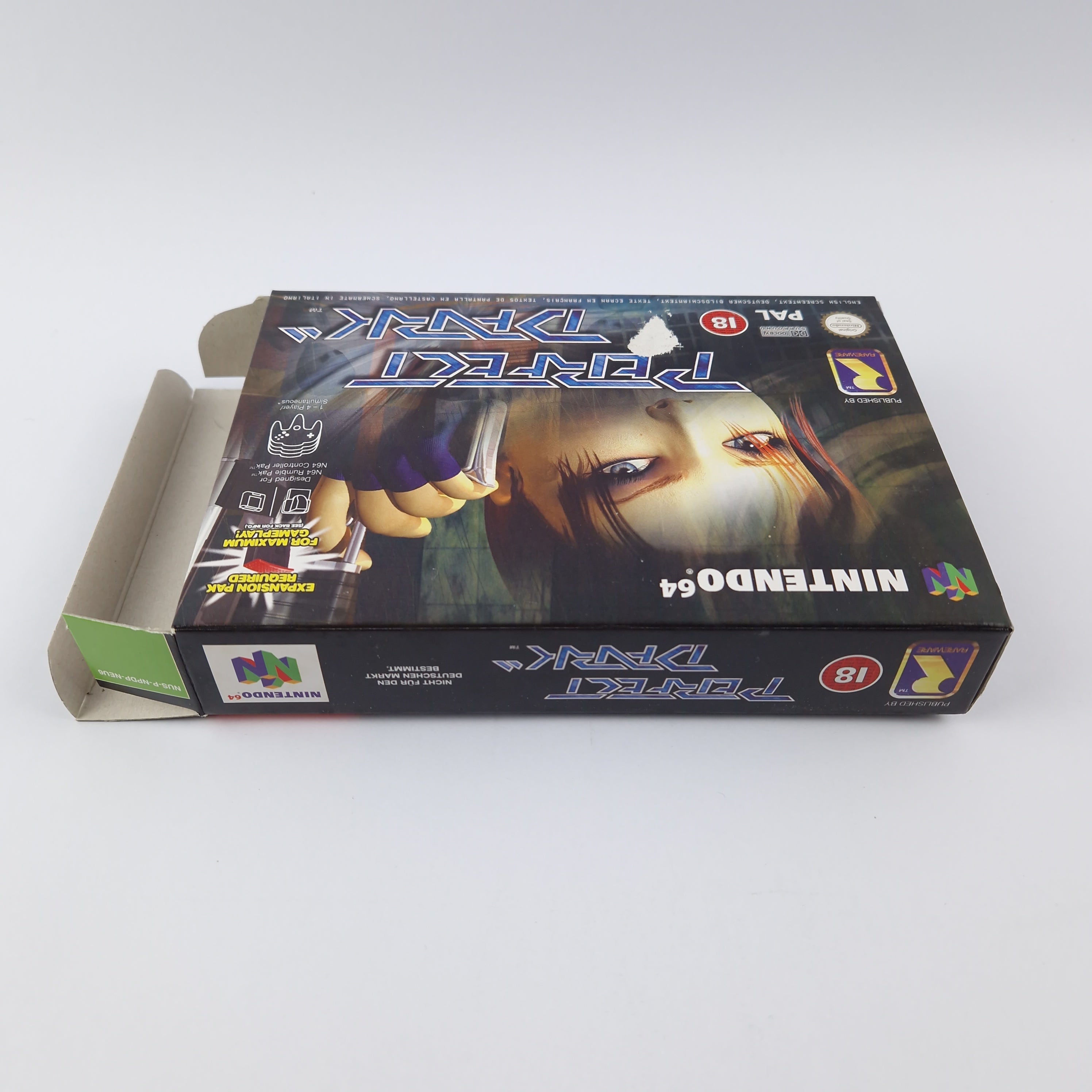 Nintendo 64 Spiel – Perfect Dark OVP Anleitung Modul PAL