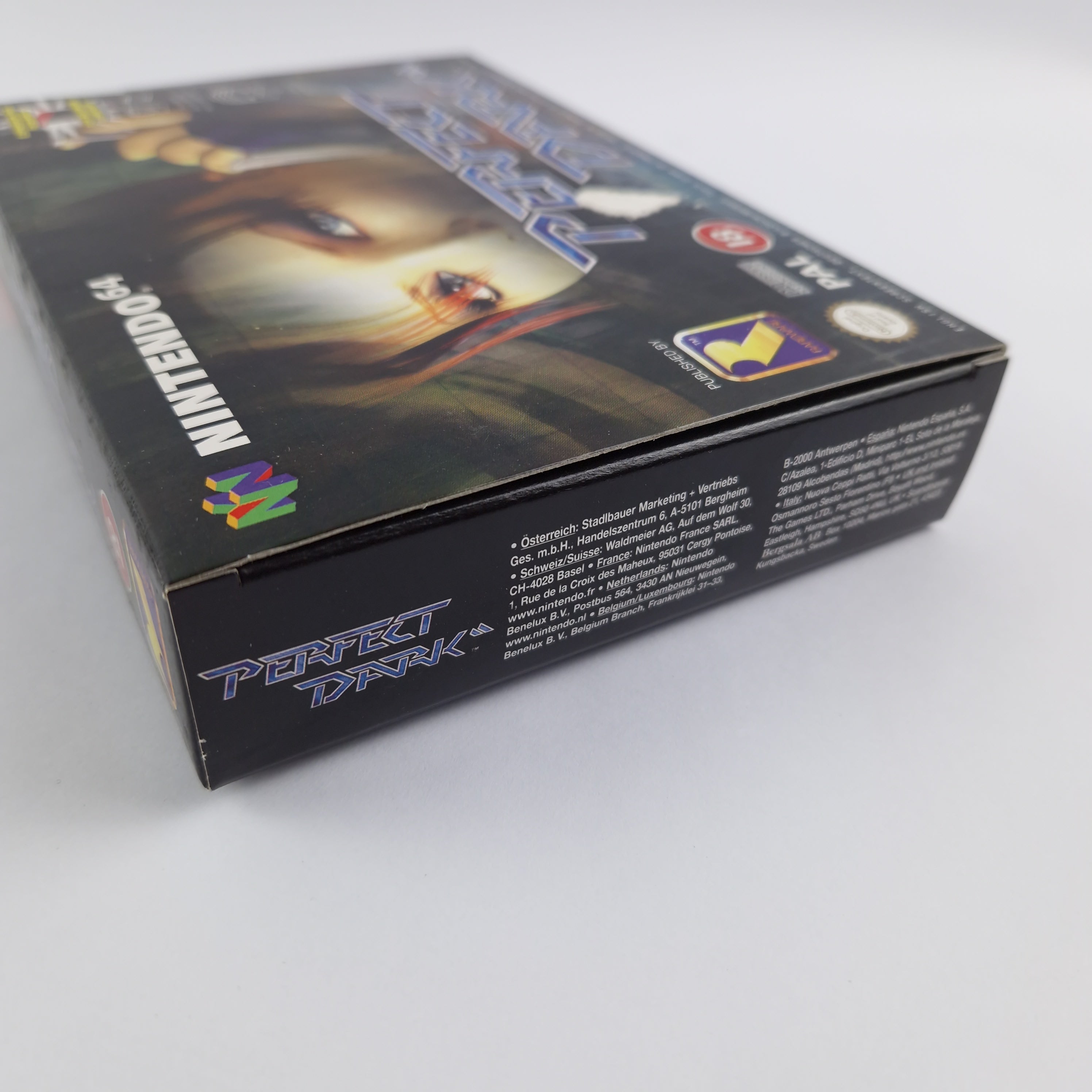 Nintendo 64 Spiel – Perfect Dark OVP Anleitung Modul PAL
