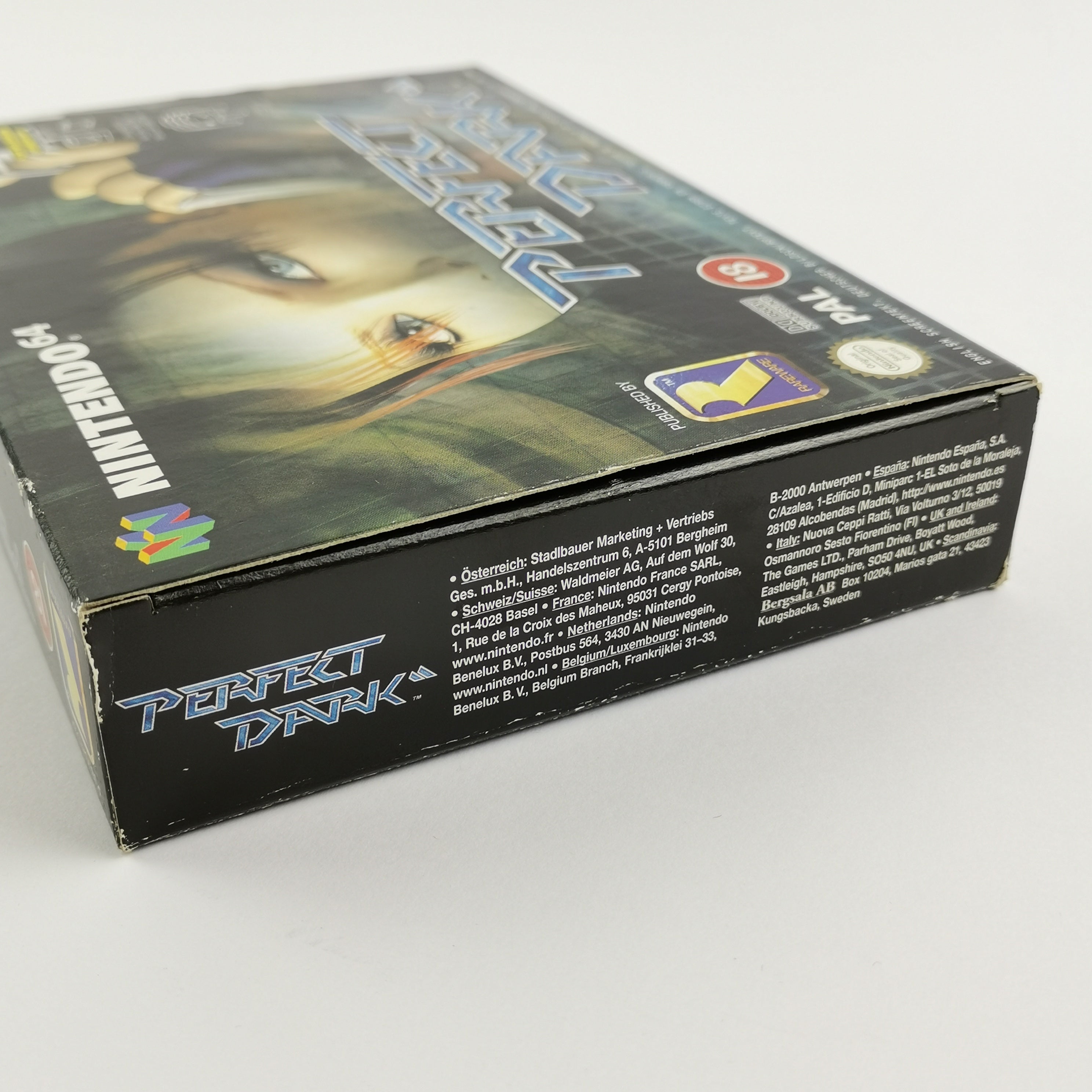 Nintendo 64 Spiel – Perfect Dark OVP Anleitung PAL N64