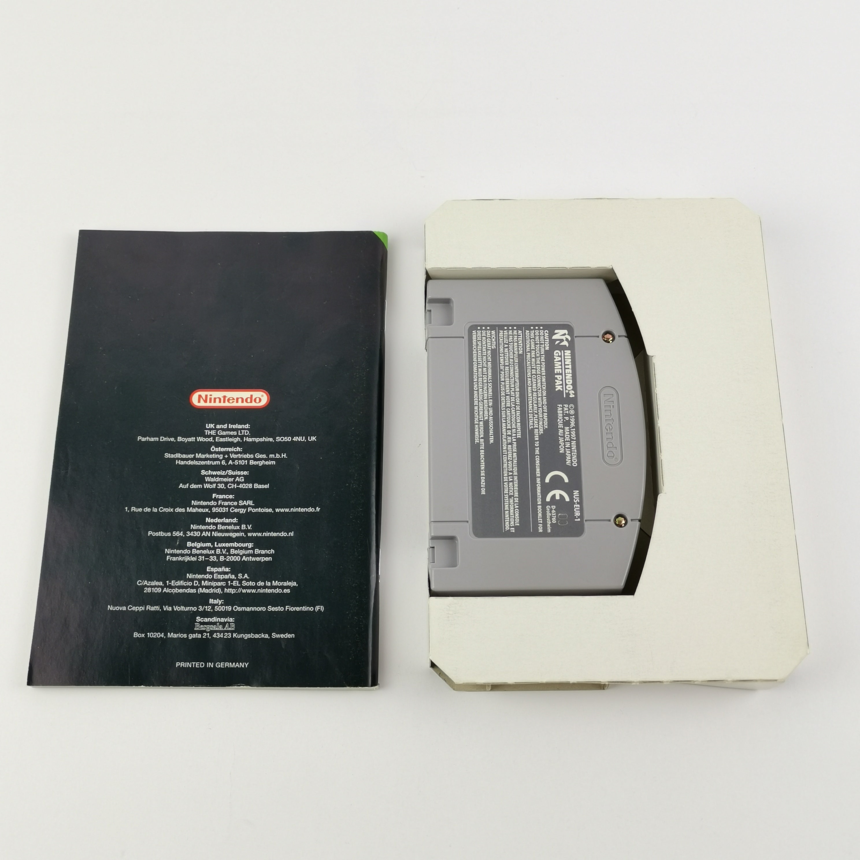 Nintendo 64 Spiel – Perfect Dark OVP Anleitung PAL N64