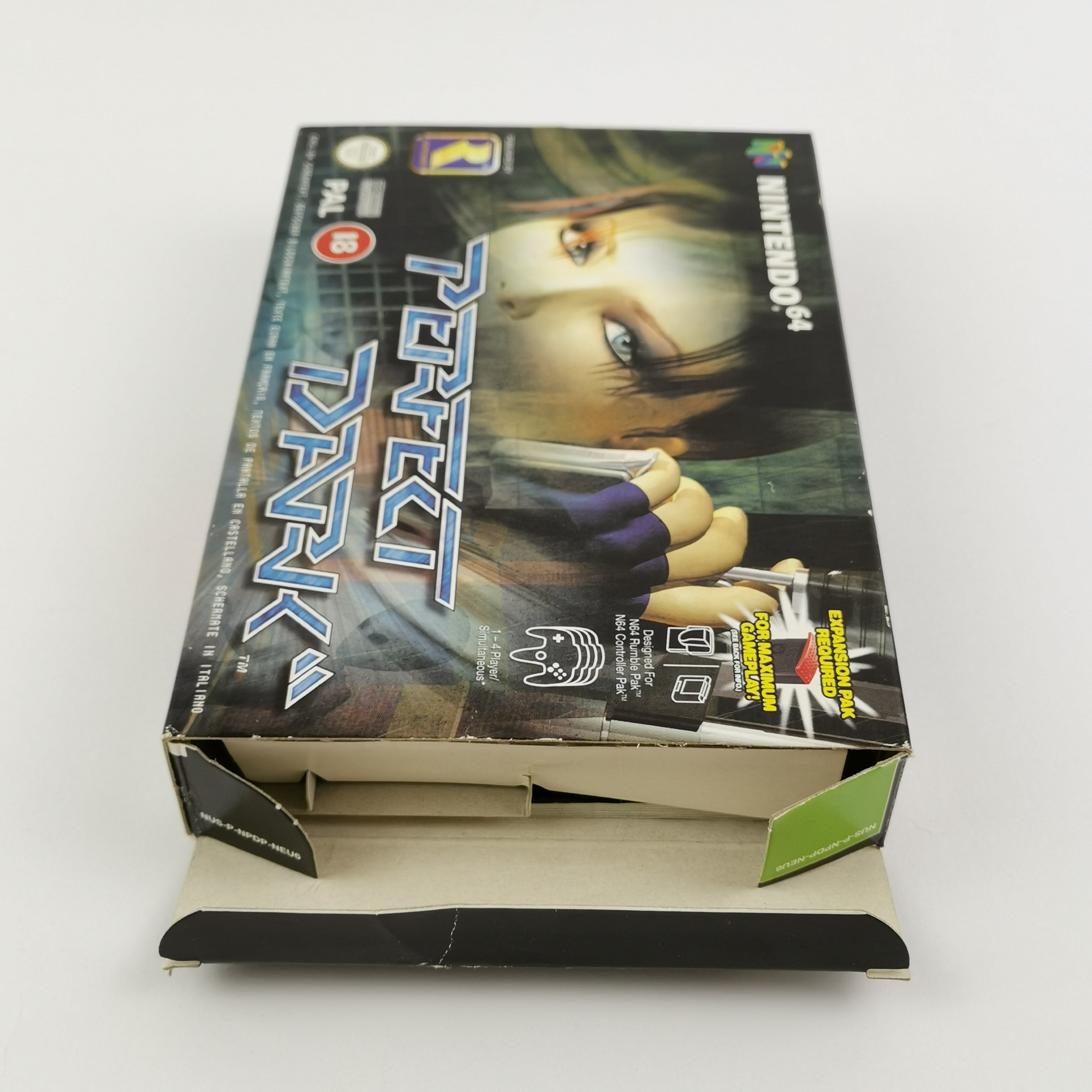 Nintendo 64 Spiel – Perfect Dark OVP Anleitung PAL N64