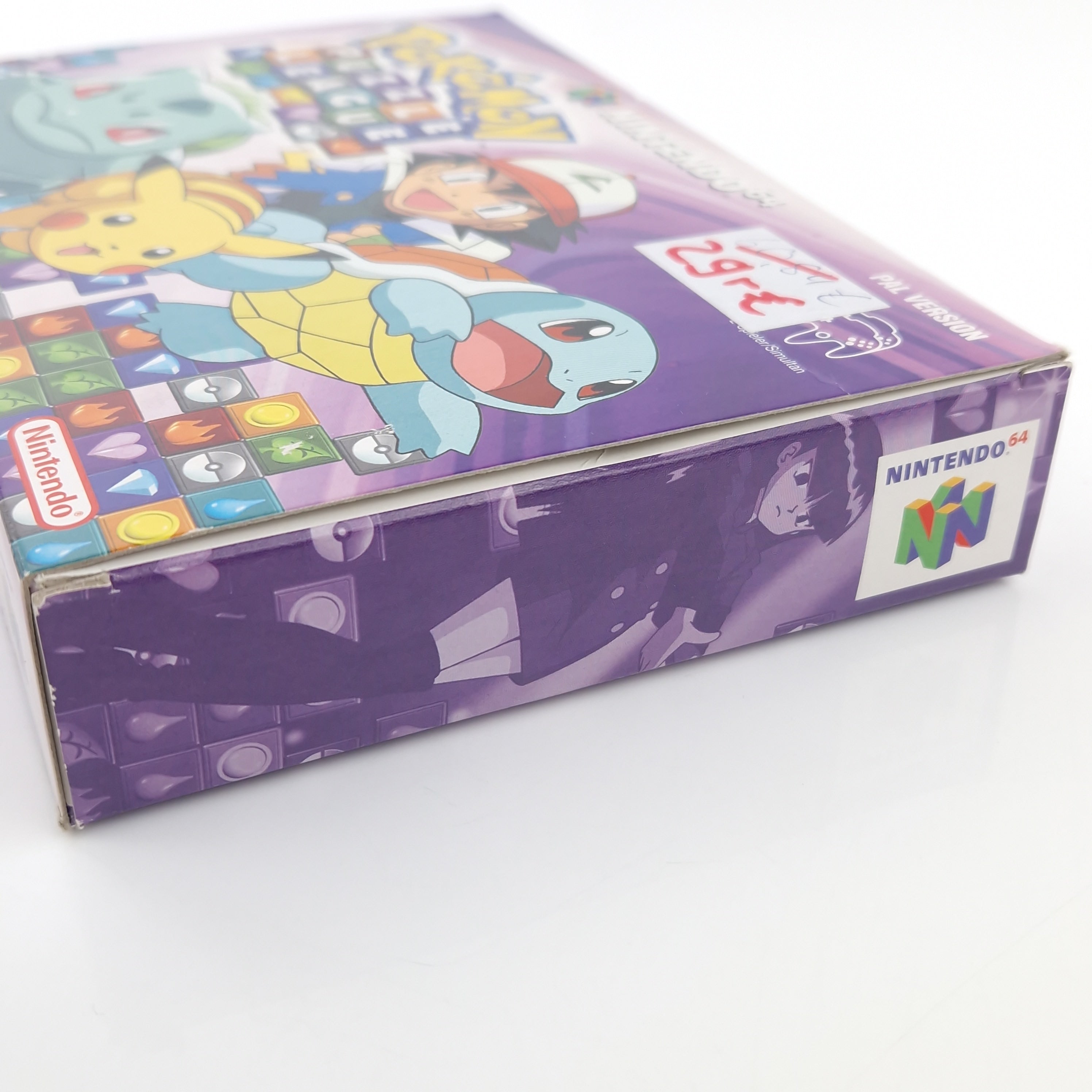 Nintendo 64 Spiel – Pokemon Puzzle League N64 OVP PAL