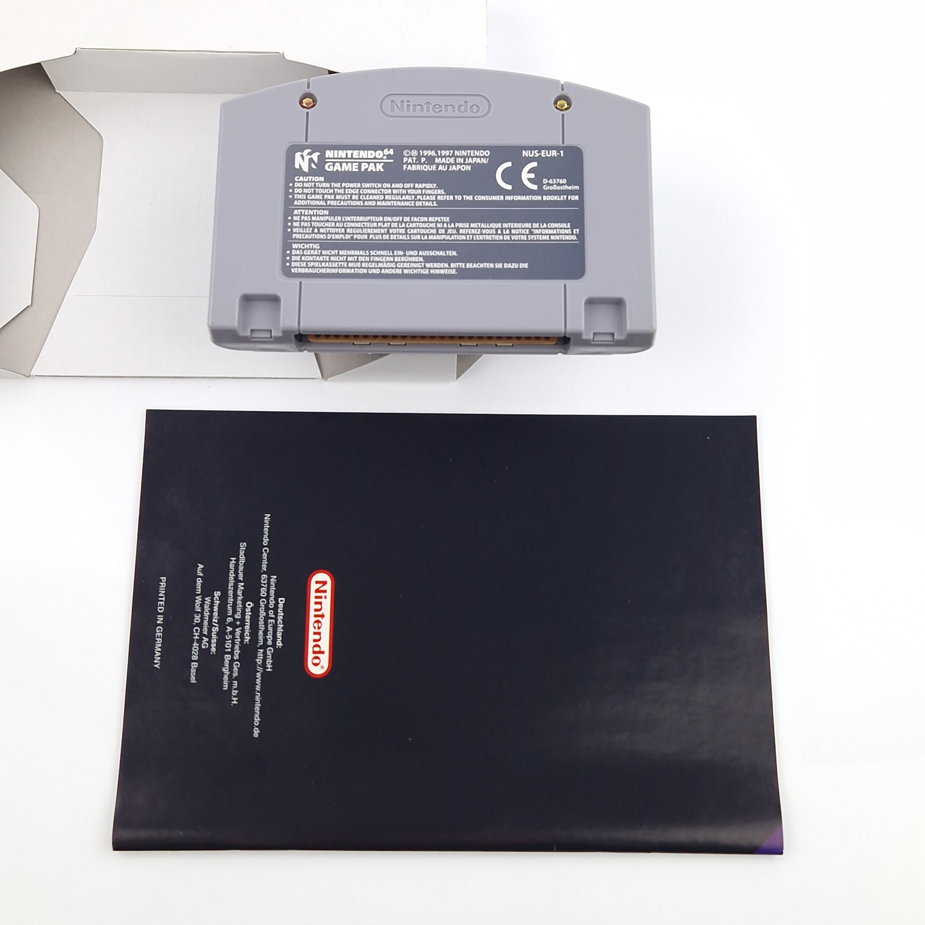 Nintendo 64 Spiel – Pokemon Puzzle League N64 OVP PAL