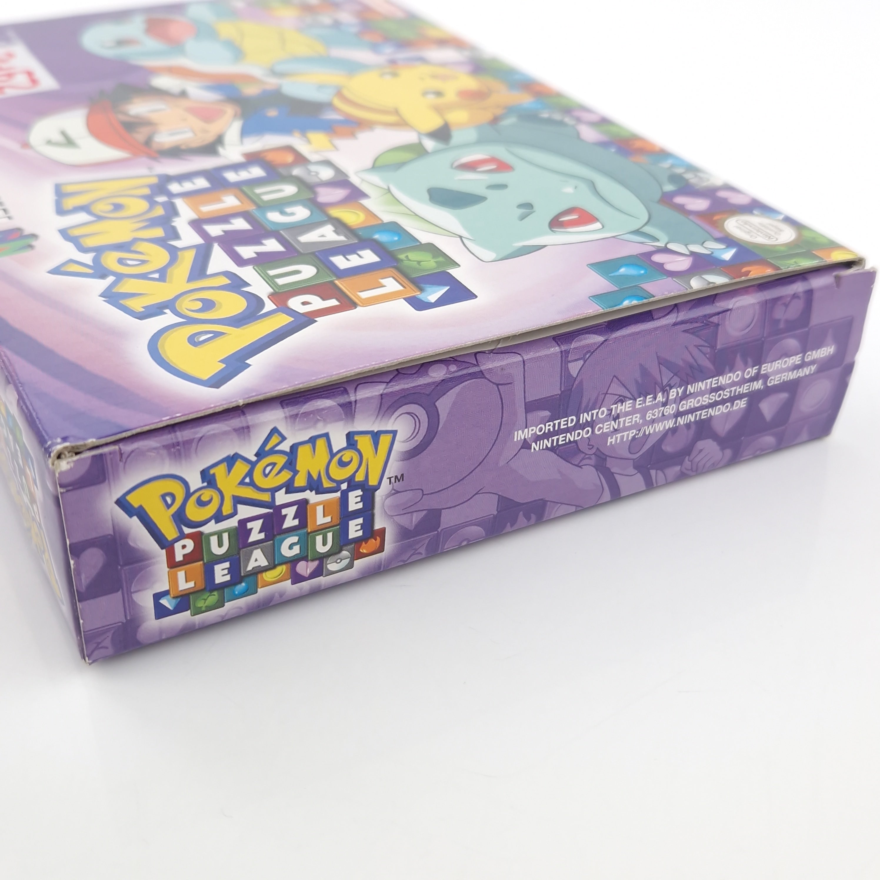 Nintendo 64 Spiel – Pokemon Puzzle League N64 OVP PAL