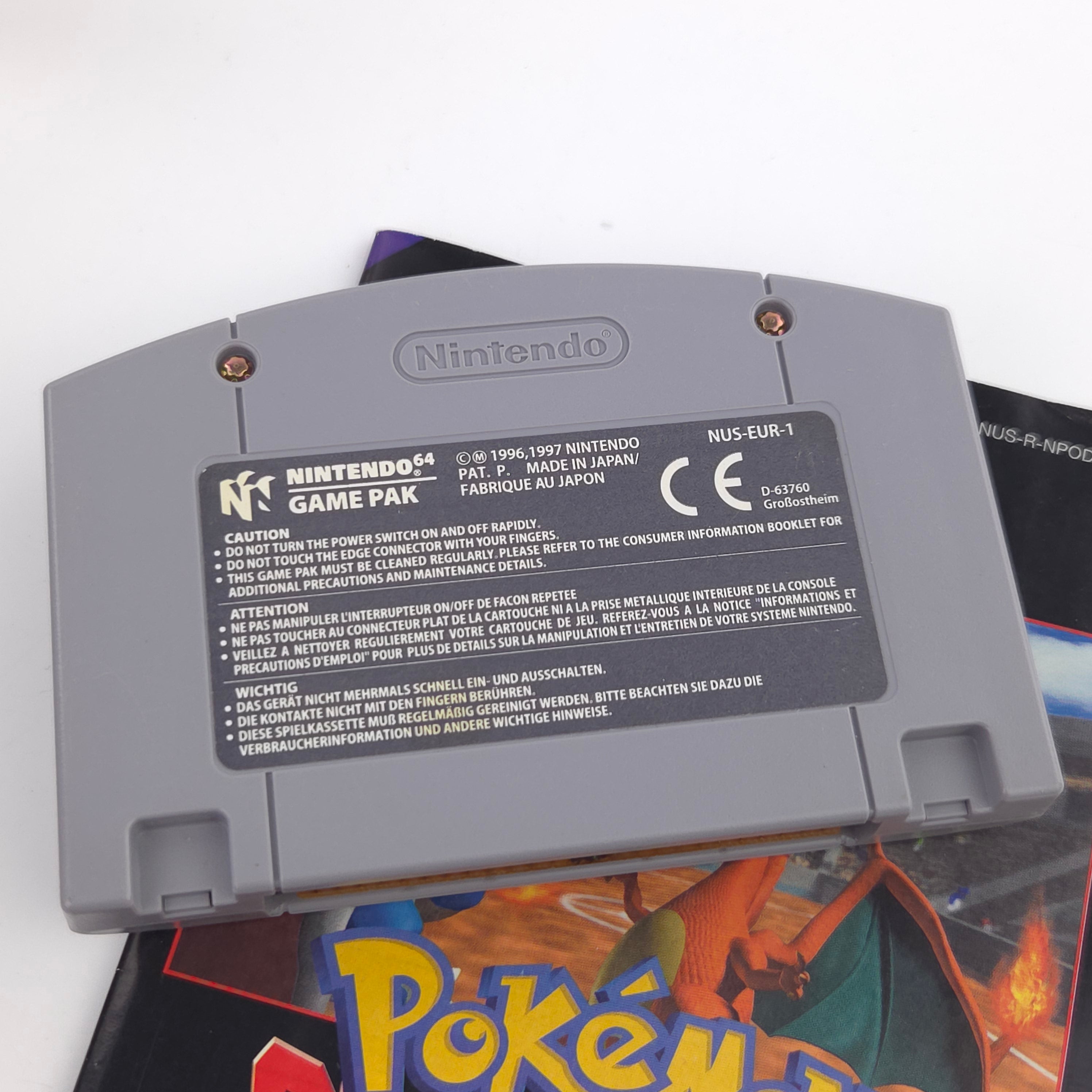 Nintendo 64 Spiel – Pokemon Stadium (N64 OVP)