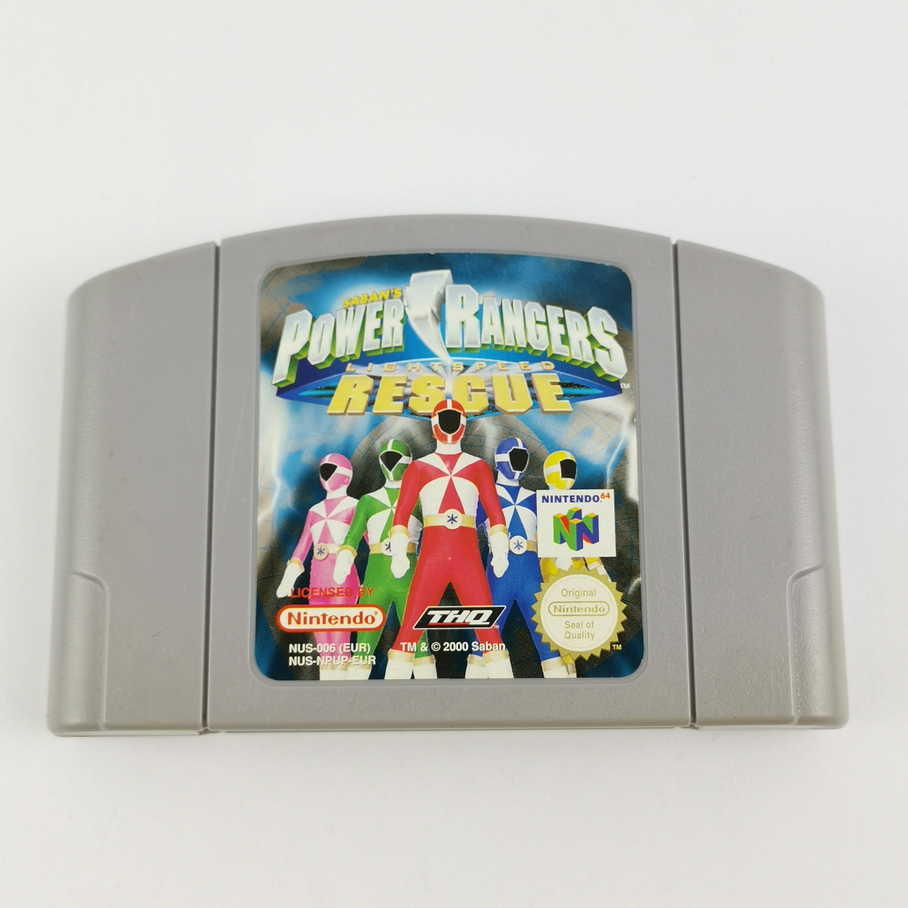 Nintendo 64 Spiel – Power Rangers Lightspeed Rescue PAL