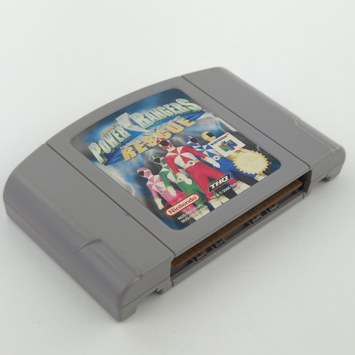 Nintendo 64 Spiel Power Rangers Lightspeed Rescue PAL EUR