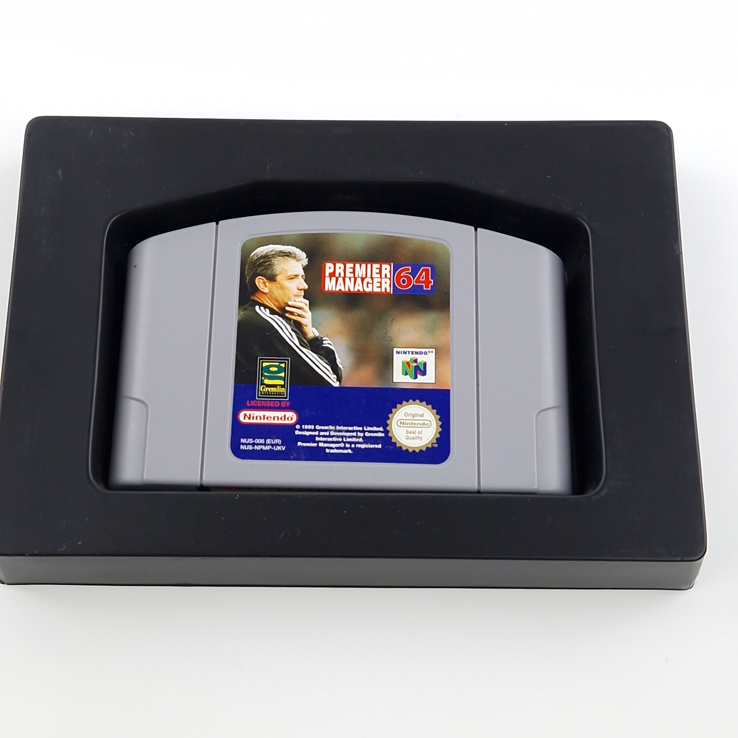Nintendo 64 Spiel – Premier Manager 64 (OVP PAL N64)