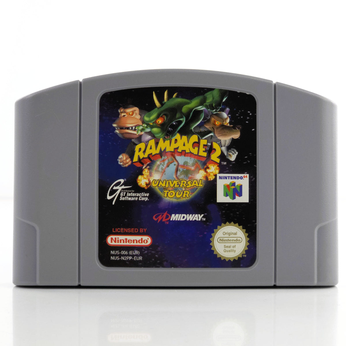 Nintendo 64 Spiel Rampage 2 Universal Tour PAL
