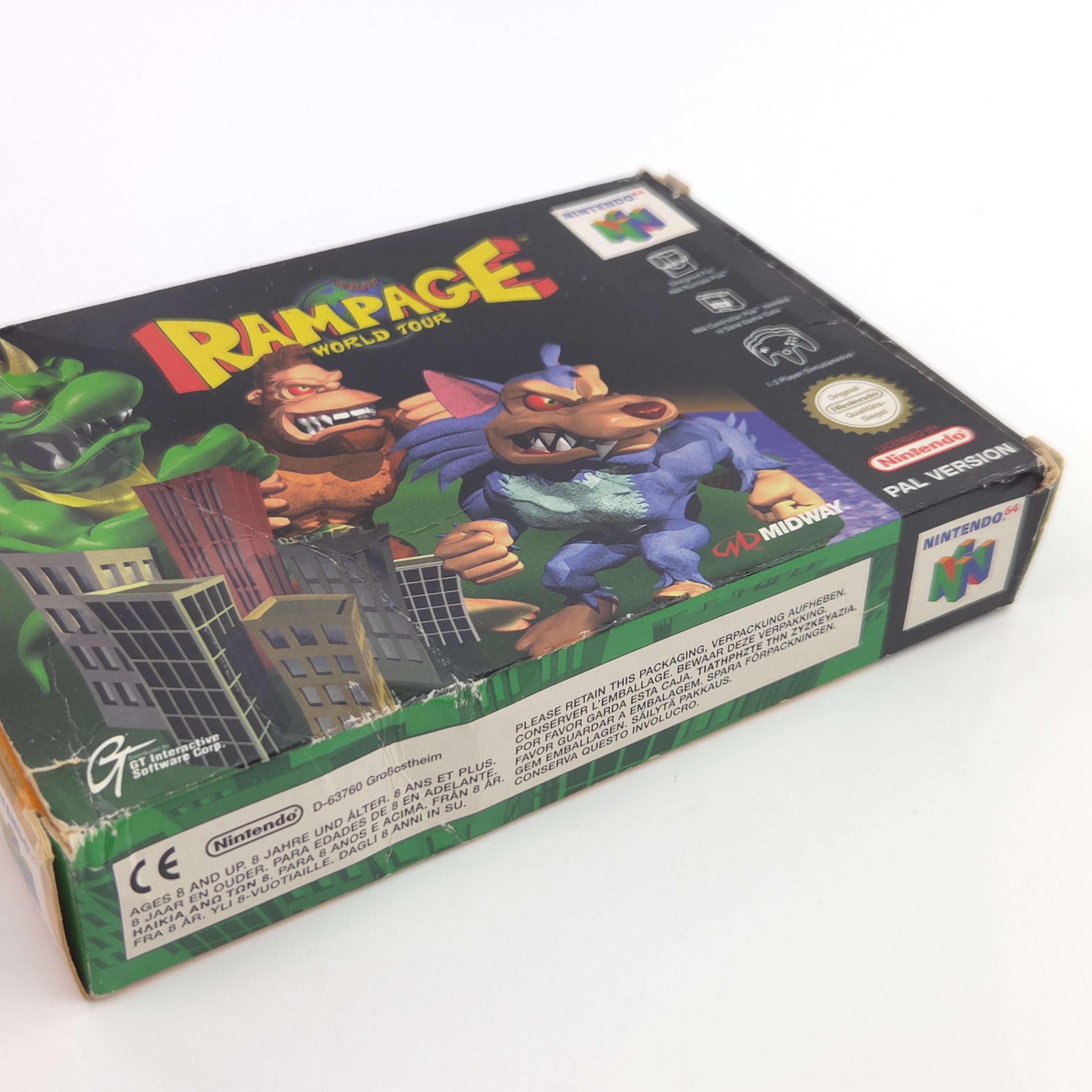 Nintendo 64 Spiel – Rampage World Tour (OVP PAL)