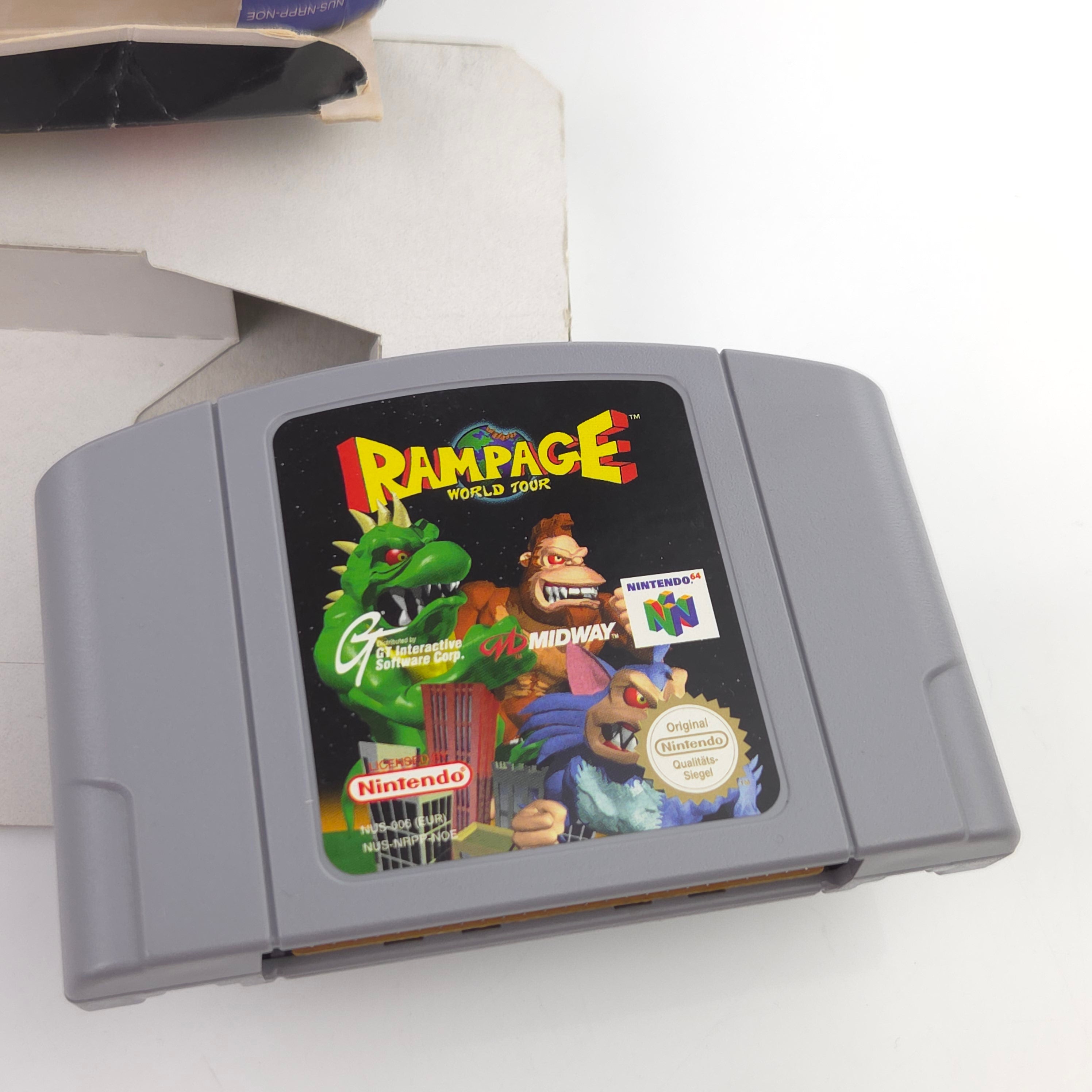 Nintendo 64 Spiel – Rampage World Tour (OVP PAL)