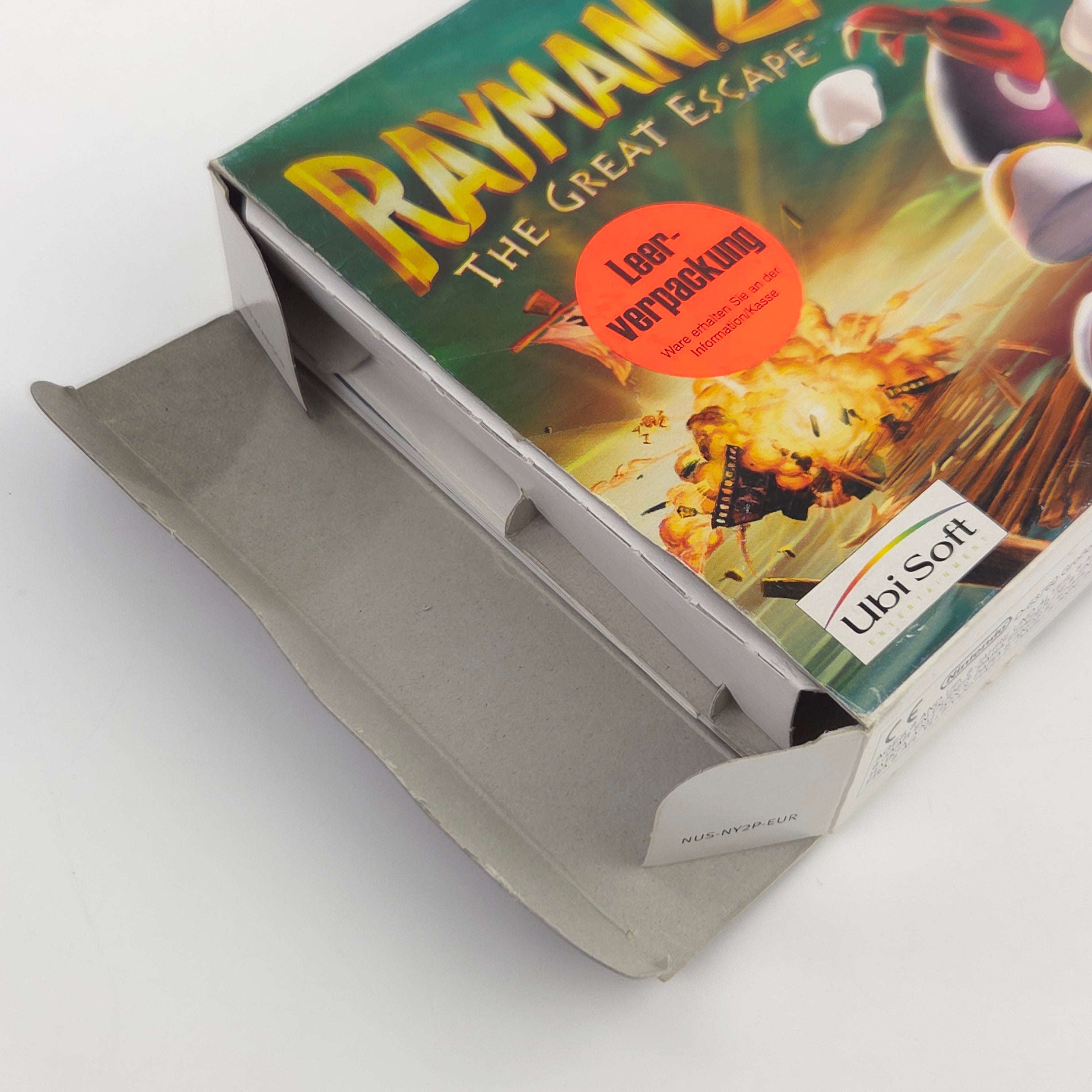 Nintendo 64 Spiel Rayman 2 The Great Escape N64 OVP CIB