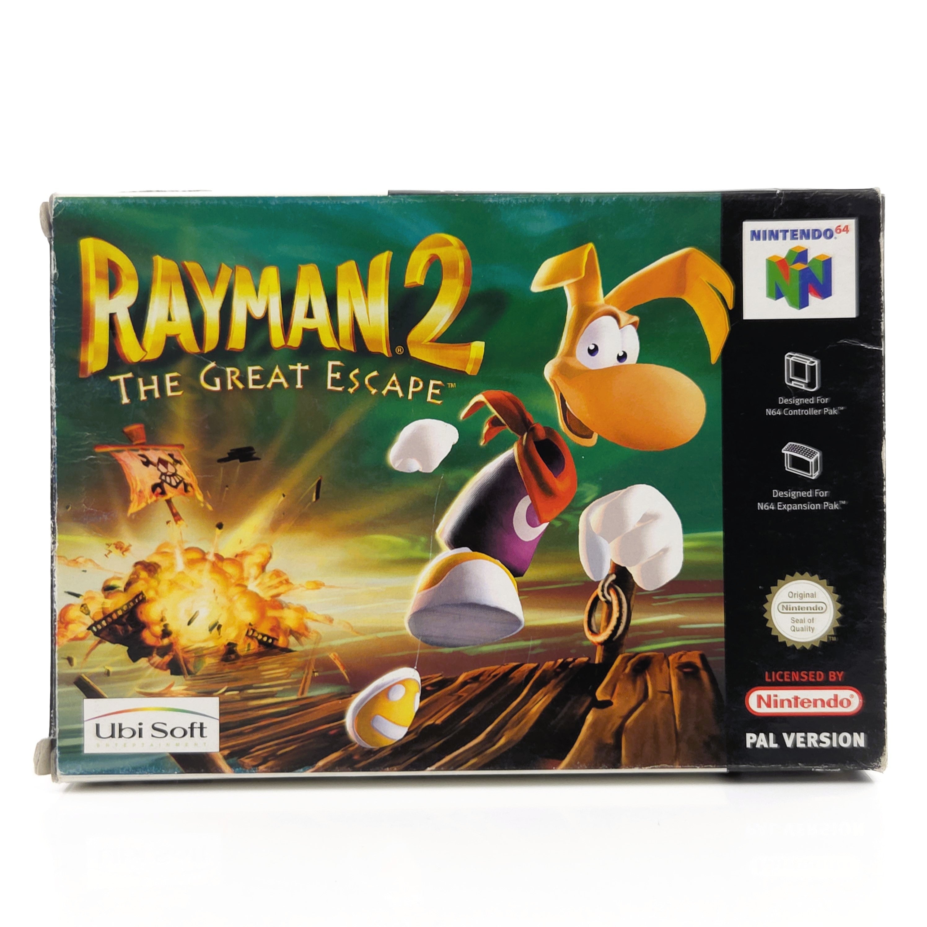 Nintendo 64 Spiel – Rayman 2 The Great Escape (OVP)