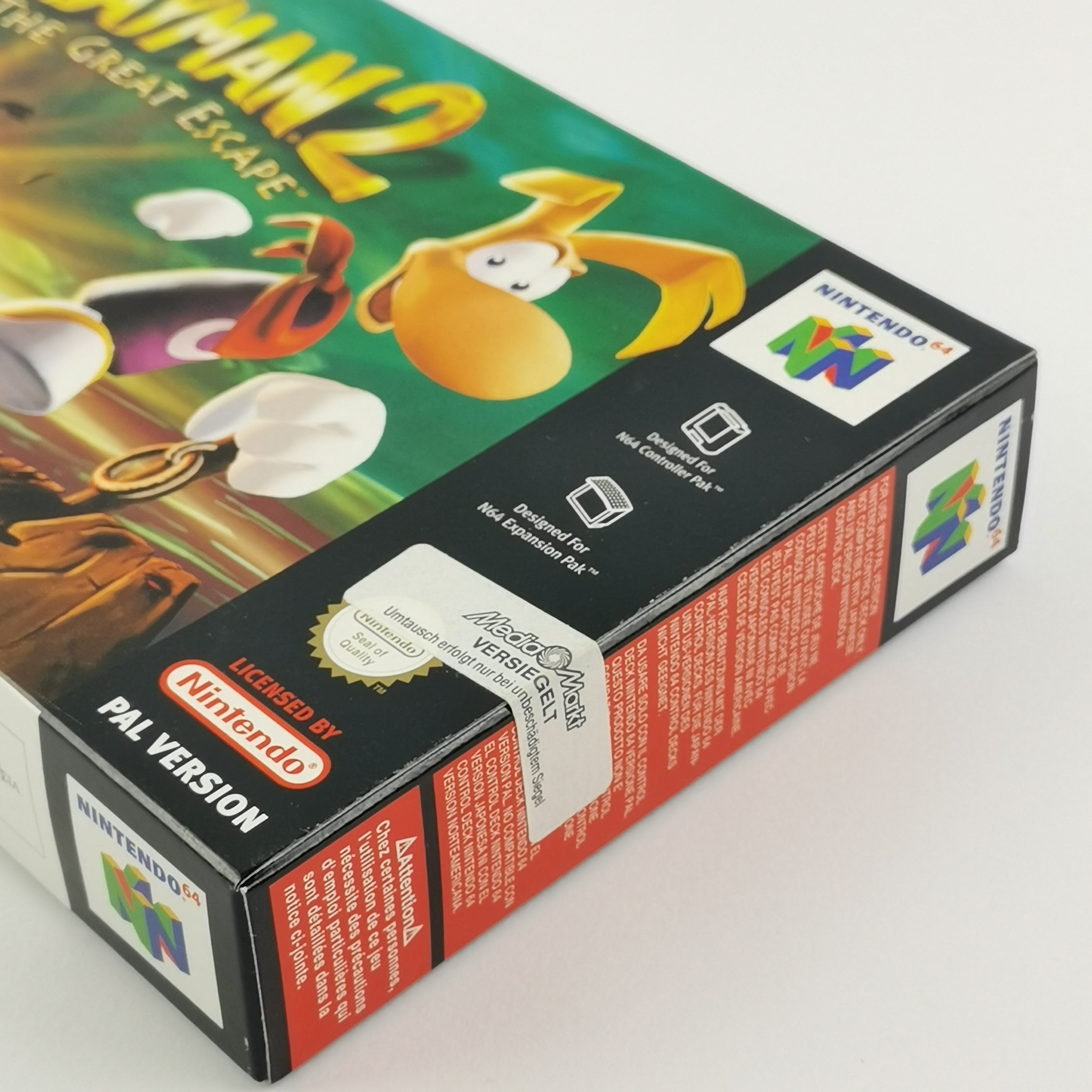 Nintendo 64 Spiel – Rayman The Great Escape OVP Neu PAL