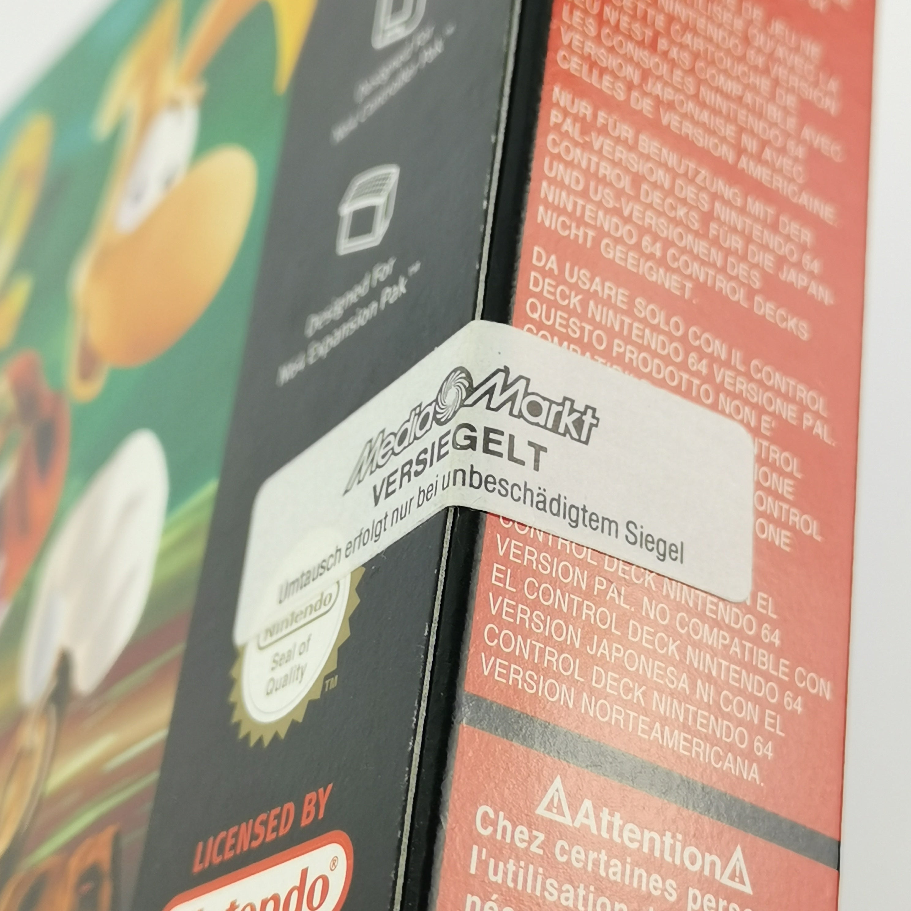 Nintendo 64 Spiel – Rayman The Great Escape OVP Neu PAL