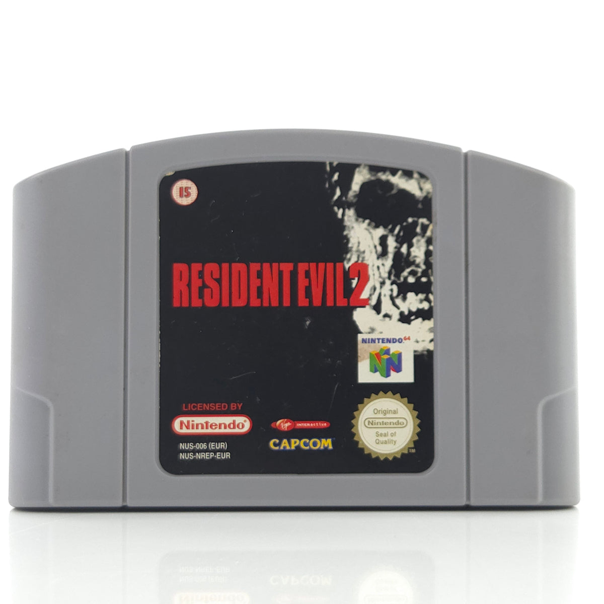 Nintendo 64 Spiel Resident Evil 2 Modul PAL