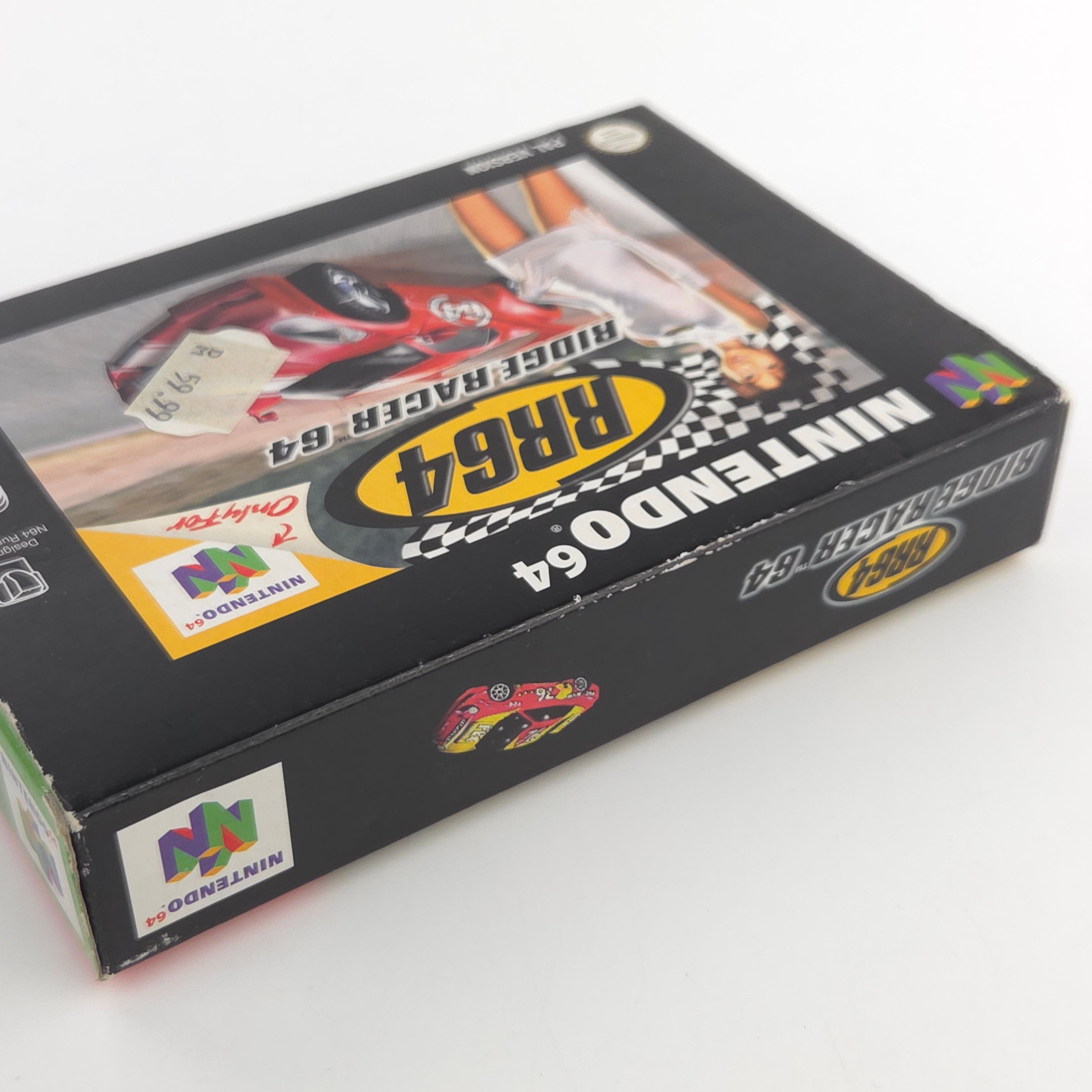 Nintendo 64 Spiel Ridge Racer 64 RR64 OVP CIB PAL EUR Namco
