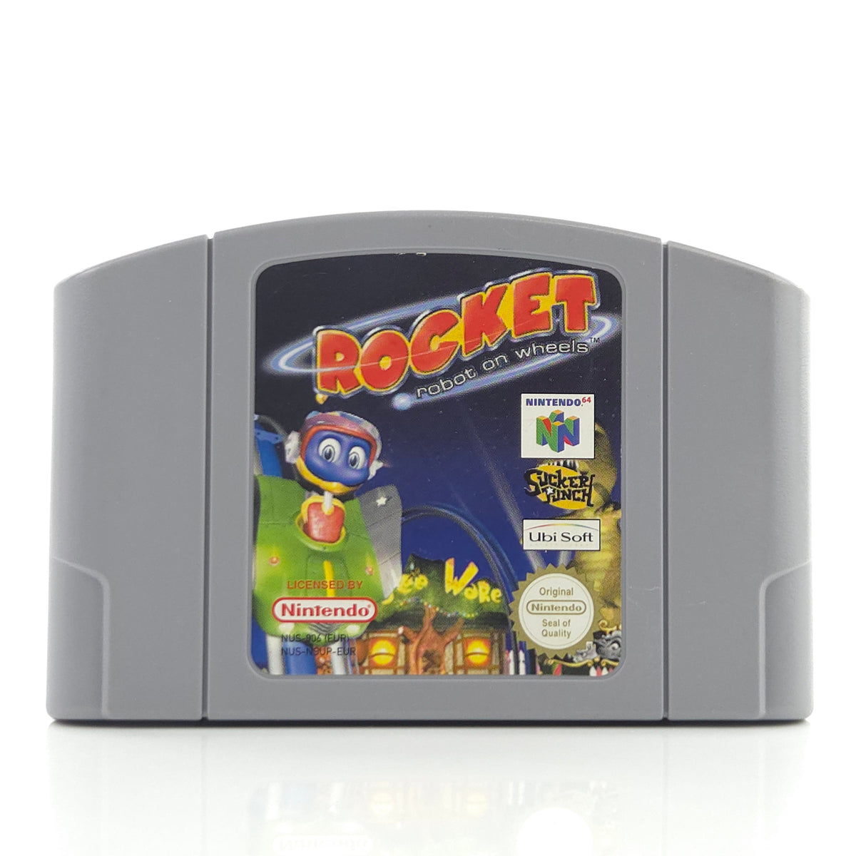 Nintendo 64 Spiel: Rocket Robot on Wheels - N64 Modul (PAL EUR) Ubi Soft